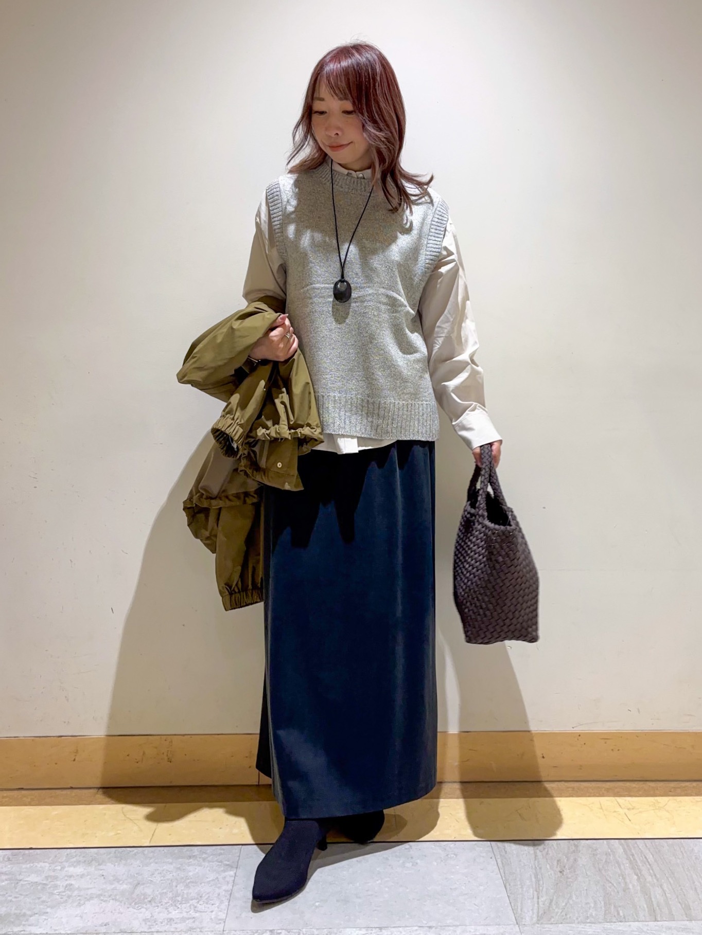 sattoさんの「UNTITLED｜【撥水/秋羽織り】タフタマウンテンパーカー」を使ったコーディネート
