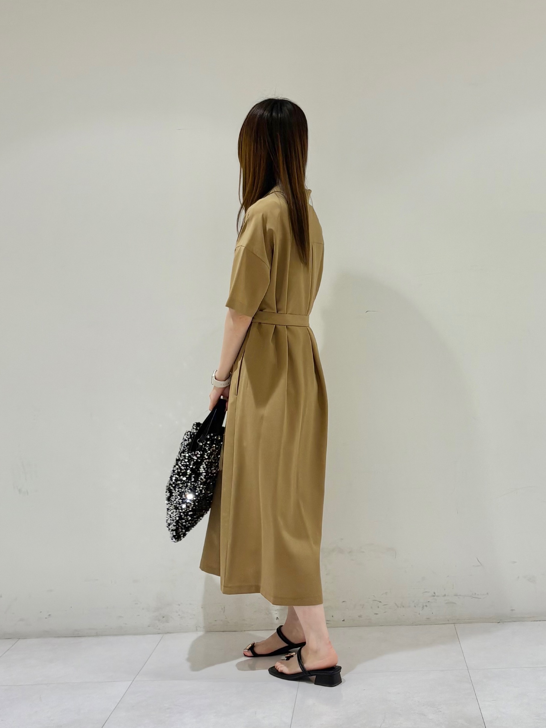 kyokaさんの「UNTITLED｜【初秋も活躍/UVカット/接触冷感】エアリークールワンピース」を使ったコーディネート