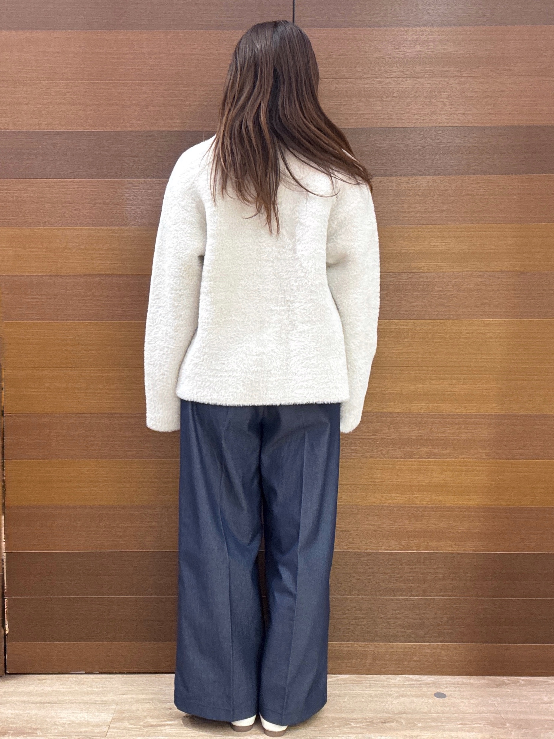 maichiさんの「OPAQUE.CLIP｜ダブルフェイスニットカーディガン」を使ったコーディネート
