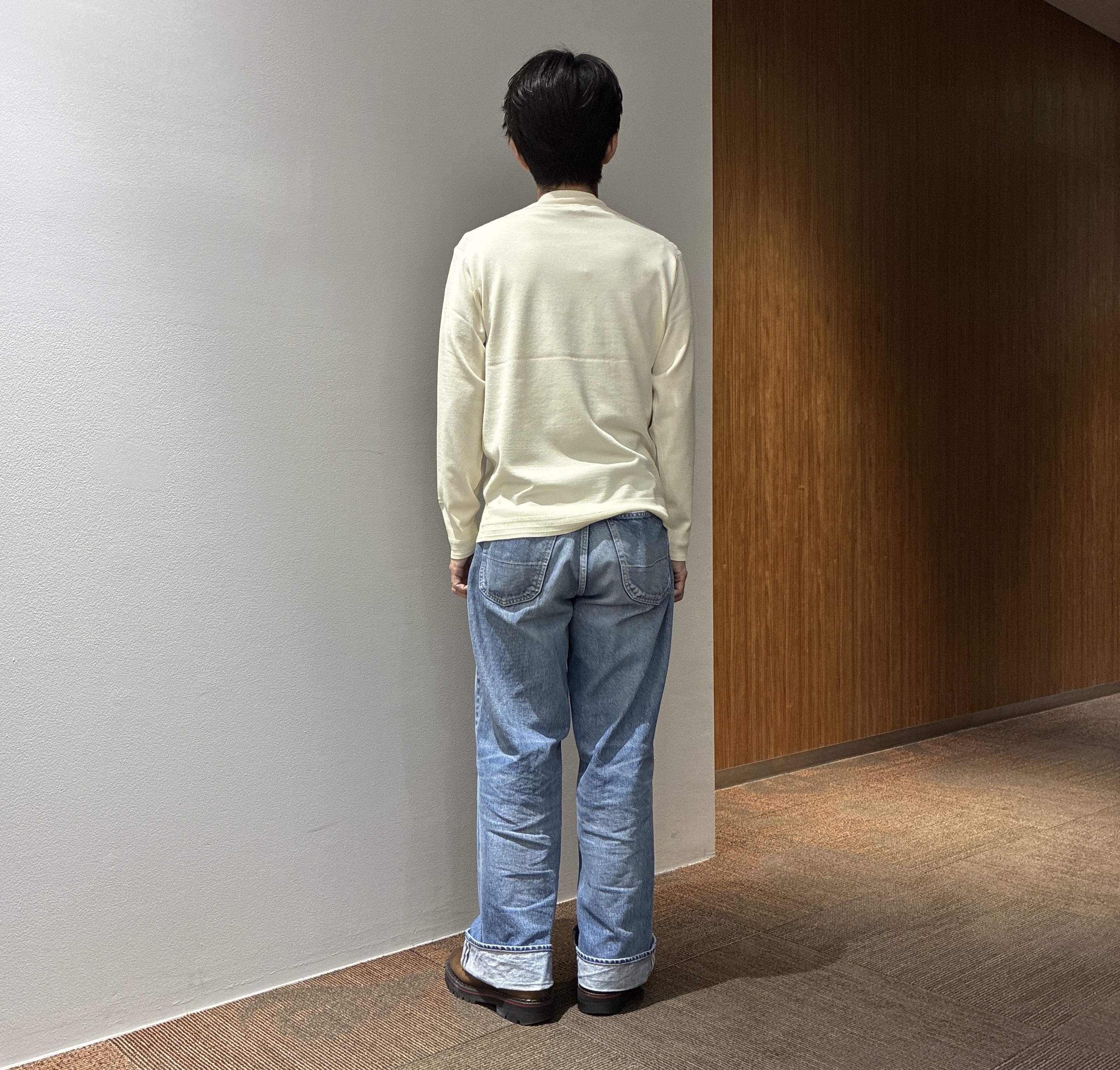 わいずみさんの「TAKEO KIKUCHI｜【日本製/Sサイズ～】リラックスフィットシャツ」を使ったコーディネート