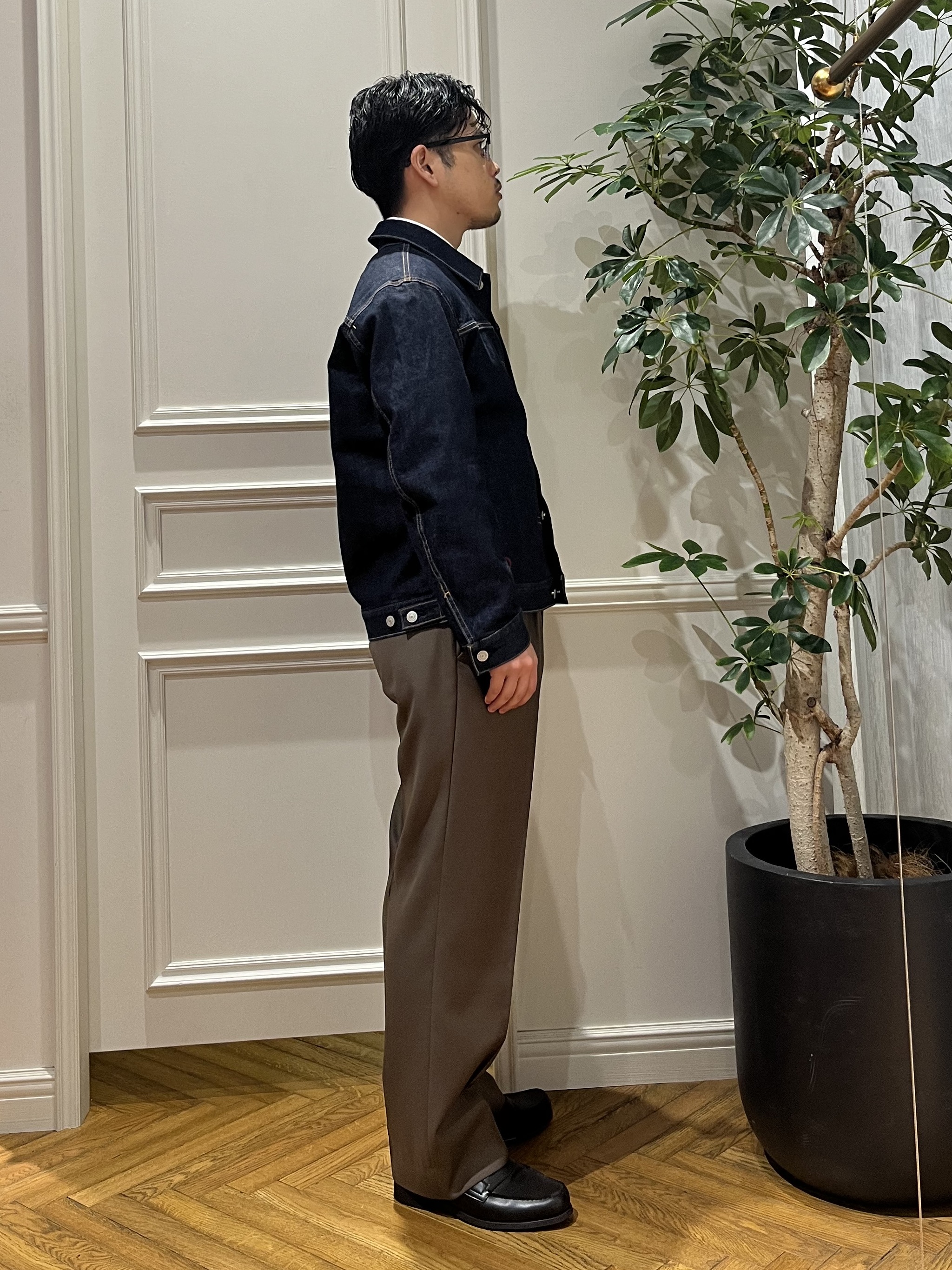 Tokuさんの「DRESSTERIOR｜KAIHARA denim トラッカージャケット」を使ったコーディネート