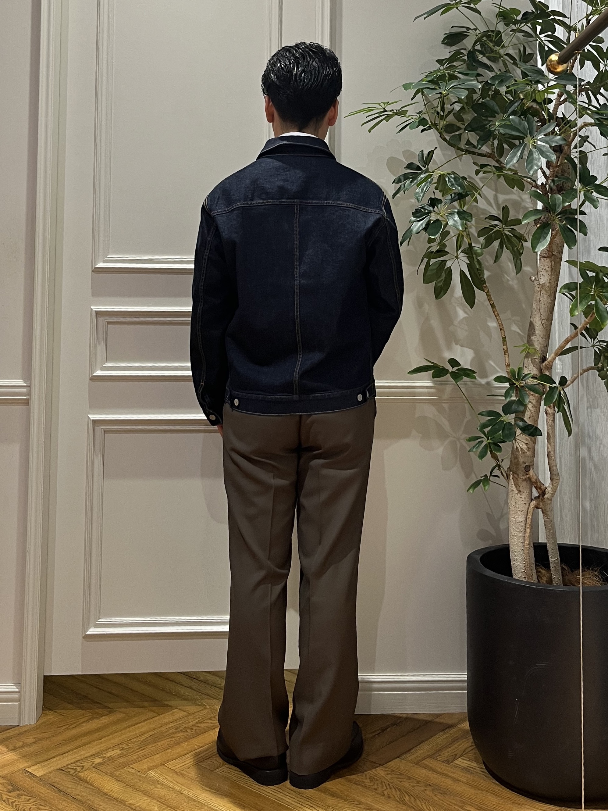 Tokuさんの「DRESSTERIOR｜KAIHARA denim トラッカージャケット」を使ったコーディネート
