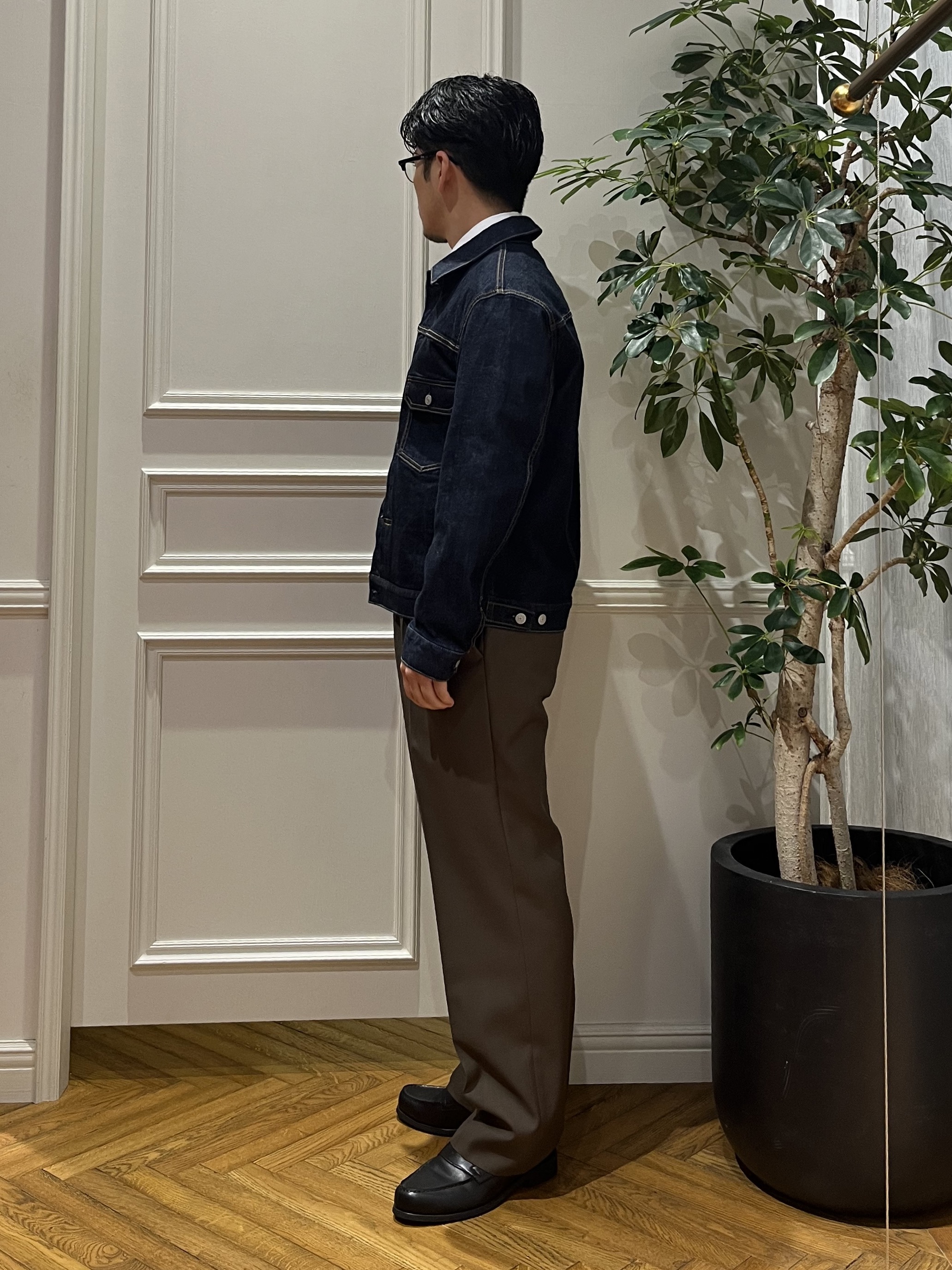 Tokuさんの「DRESSTERIOR｜KAIHARA denim トラッカージャケット」を使ったコーディネート