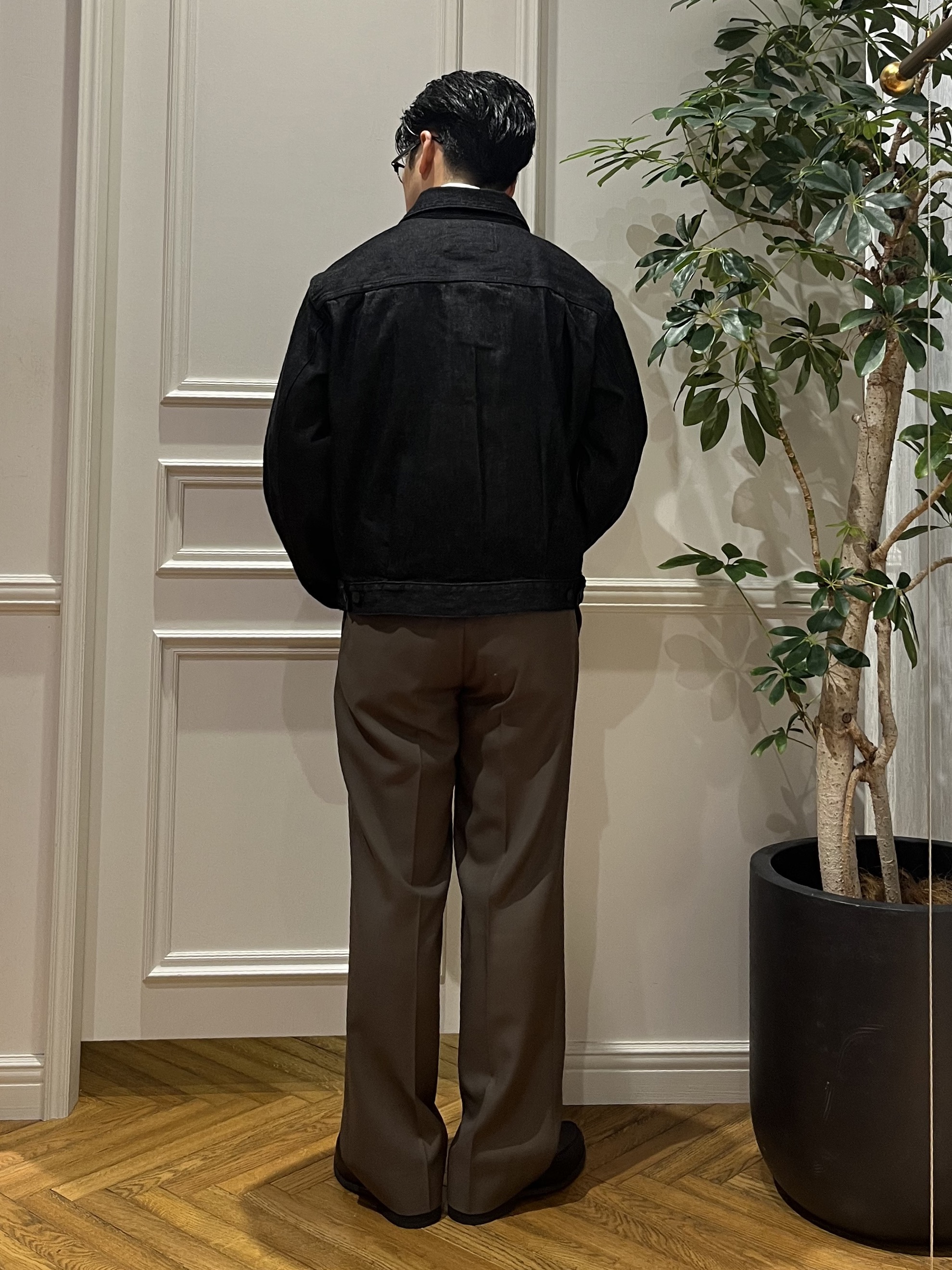 Tokuさんの「DRESSTERIOR｜【干場義雅&times;DRESSTERIOR】ブラックGジャン」を使ったコーディネート