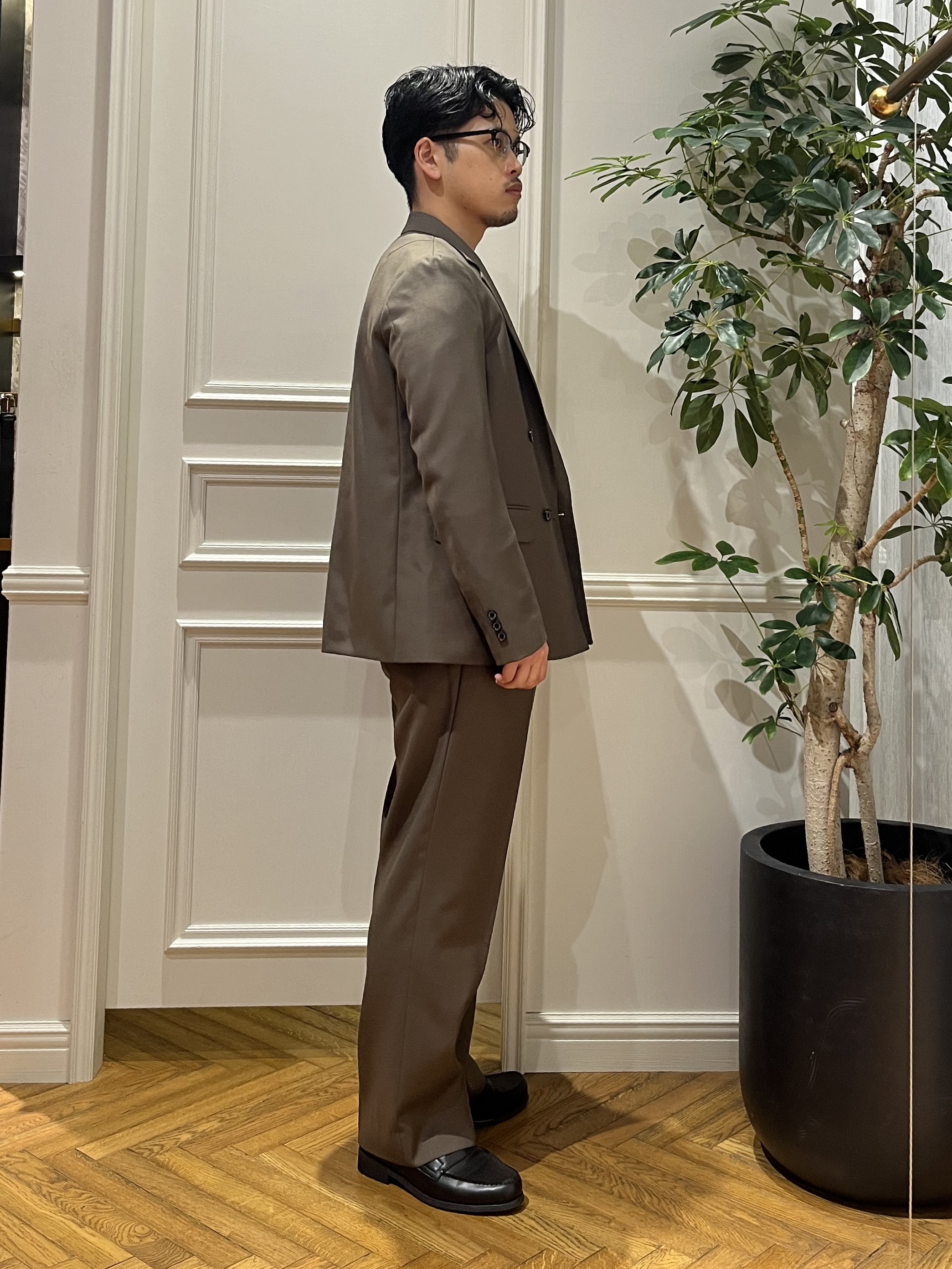 Tokuさんの「DRESSTERIOR｜【セットアップ可】イージーケア ウールブレンドジャケット」を使ったコーディネート