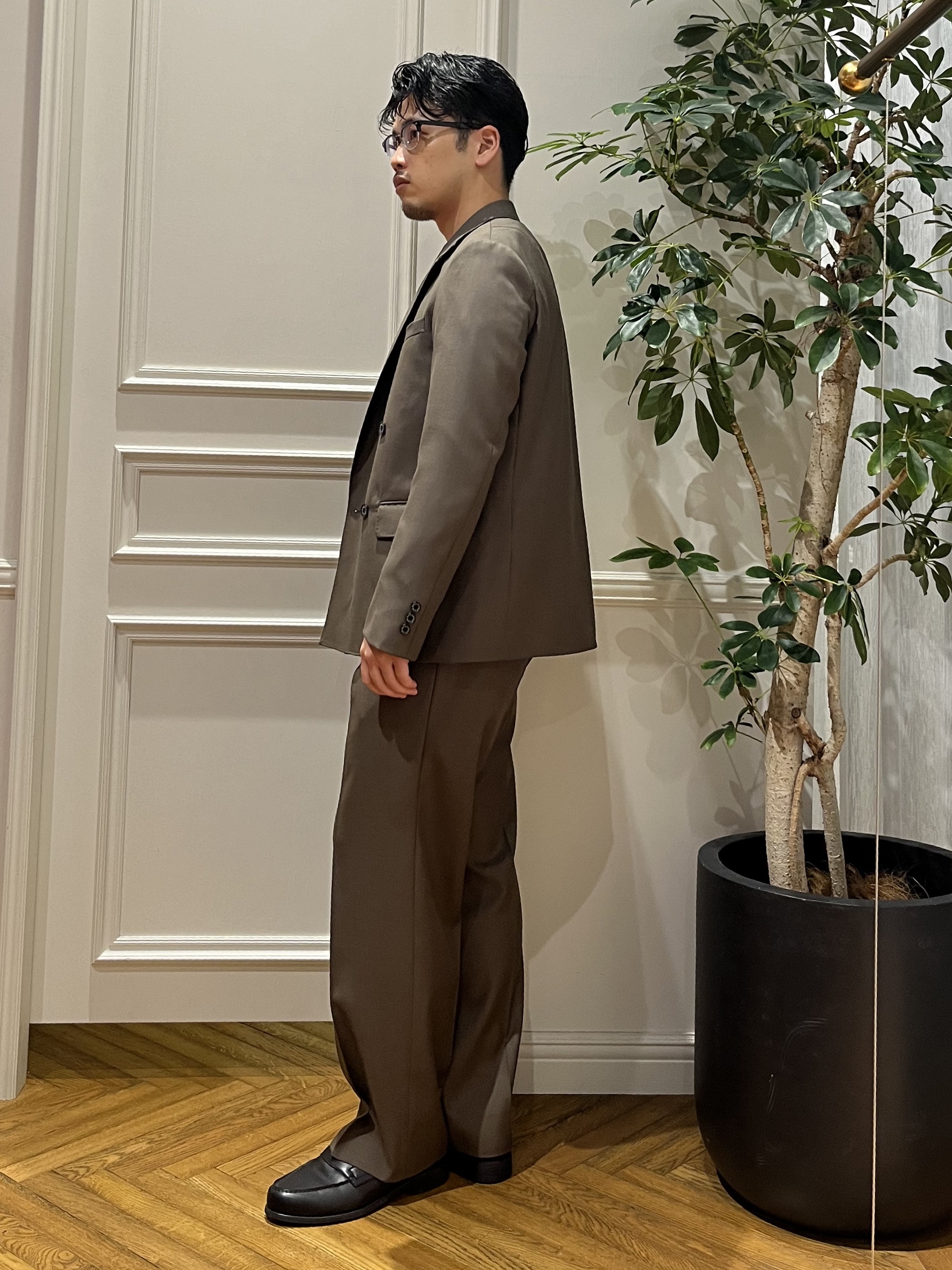Tokuさんの「DRESSTERIOR｜【セットアップ可】イージーケア ウールブレンドジャケット」を使ったコーディネート