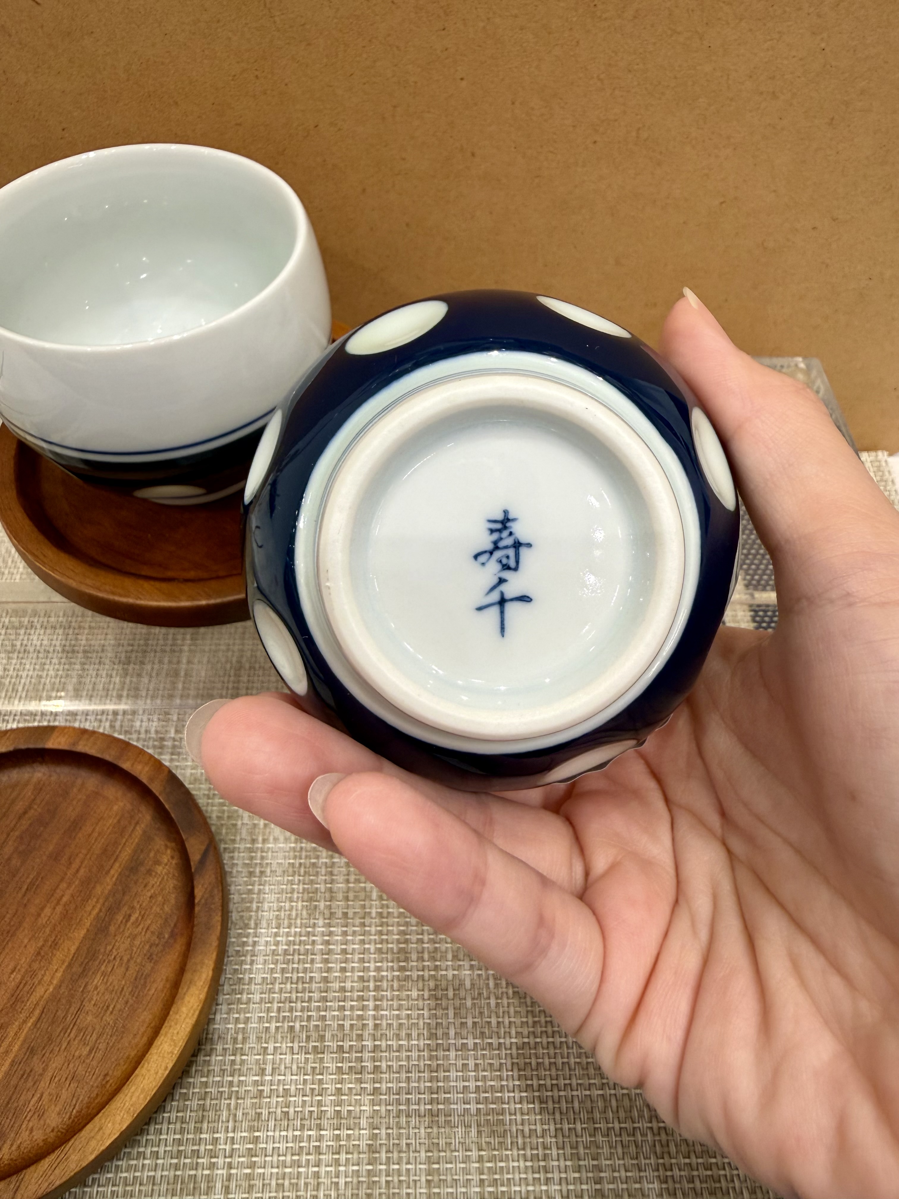 きのこさんの「212 KITCHEN STORE｜水玉 中急須」を使ったコーディネート