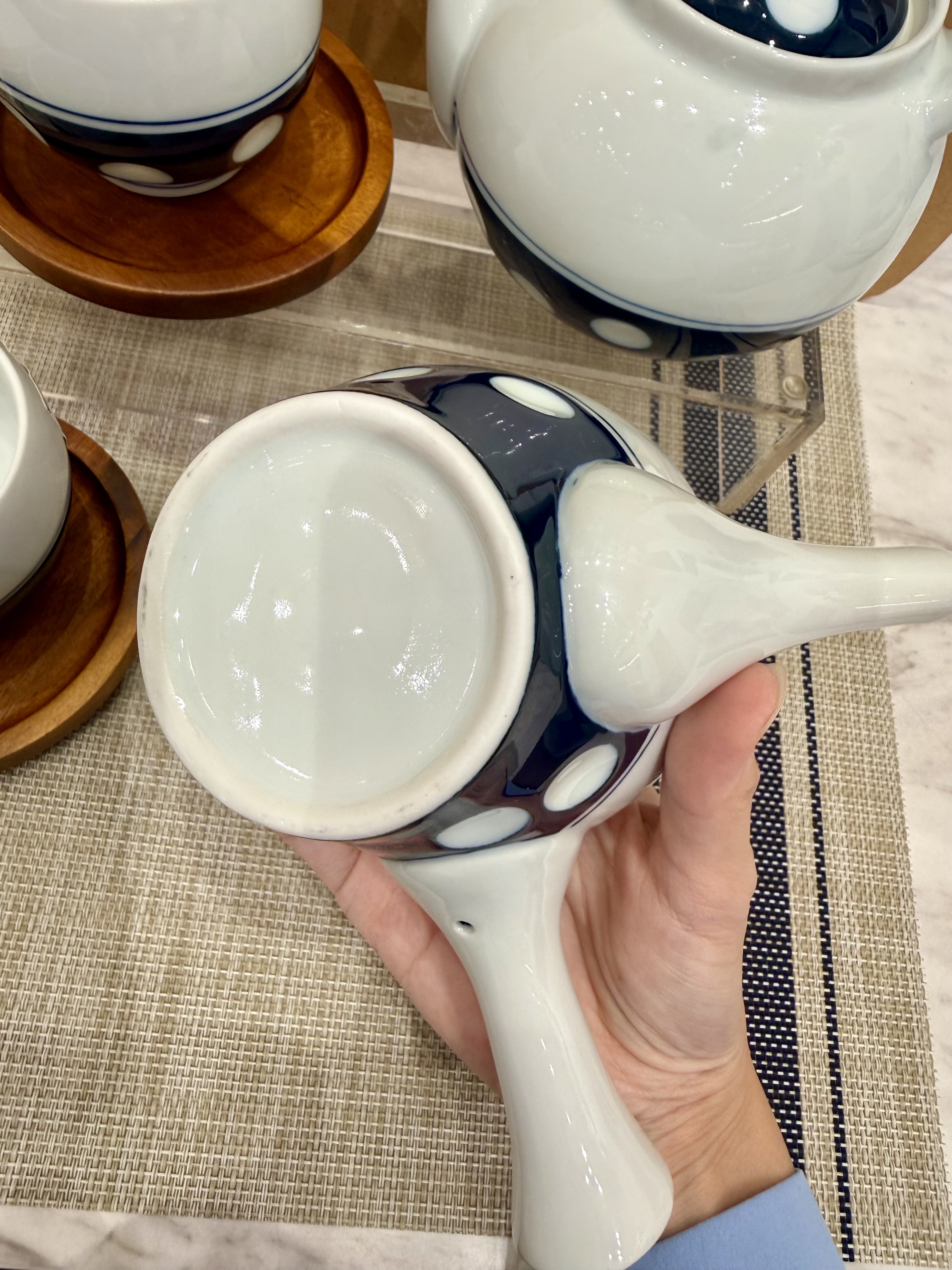 きのこさんの「212 KITCHEN STORE｜水玉 中急須」を使ったコーディネート
