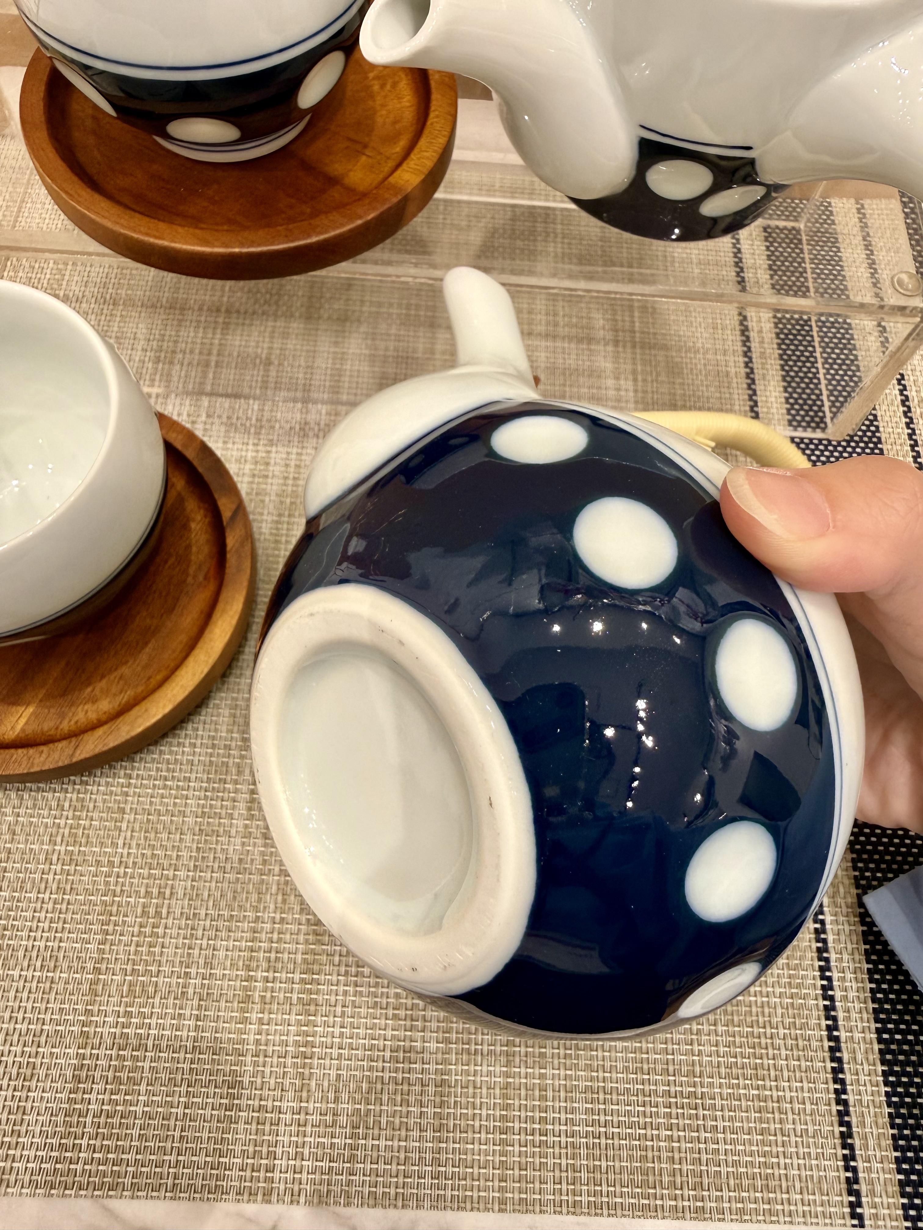 きのこさんの「212 KITCHEN STORE｜水玉 中急須」を使ったコーディネート