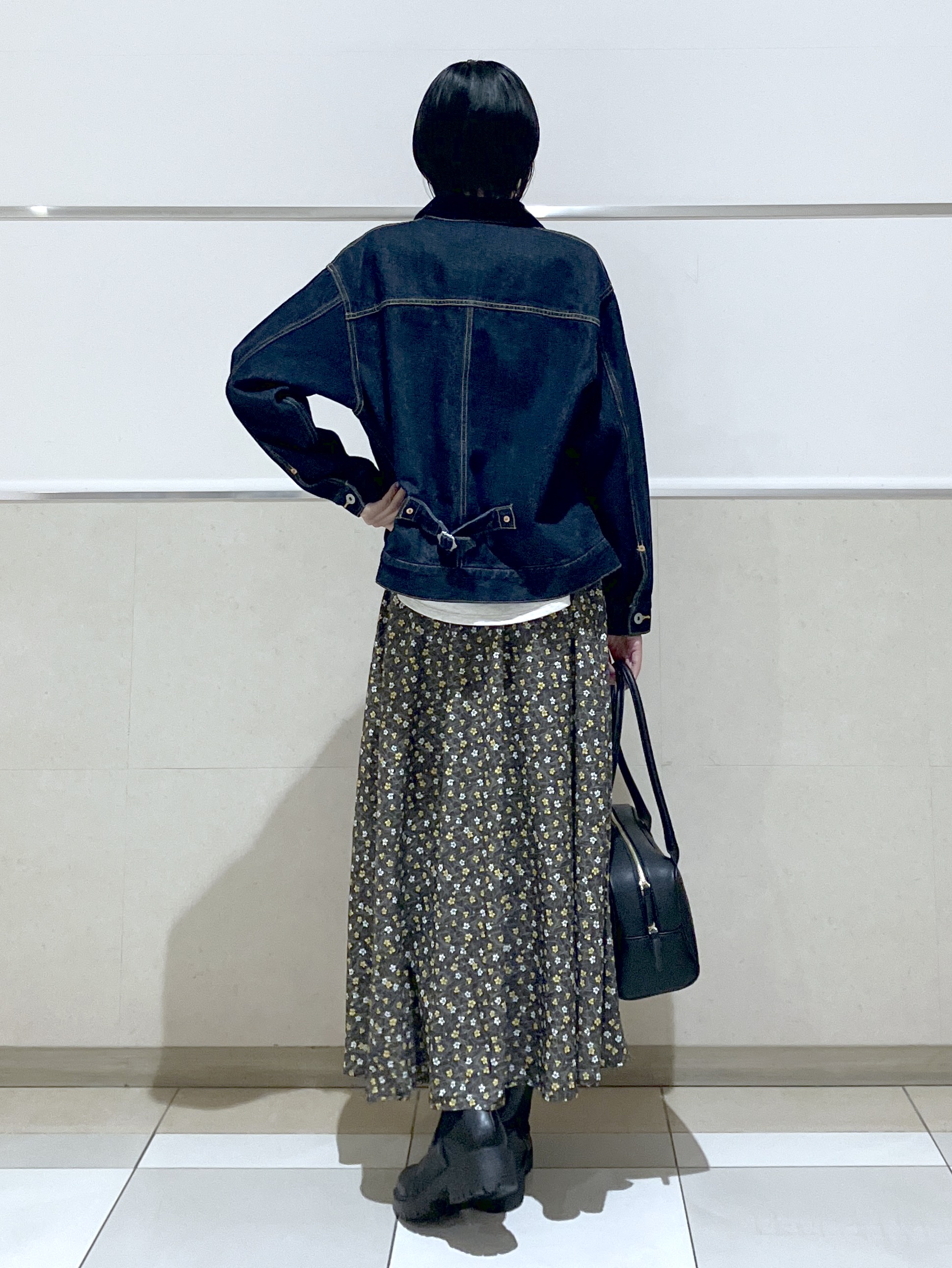 eriko さんの「Dessin｜【高レビュー/洗える/XS-L】バックヘンリーミニ裏毛 5分袖」を使ったコーディネート