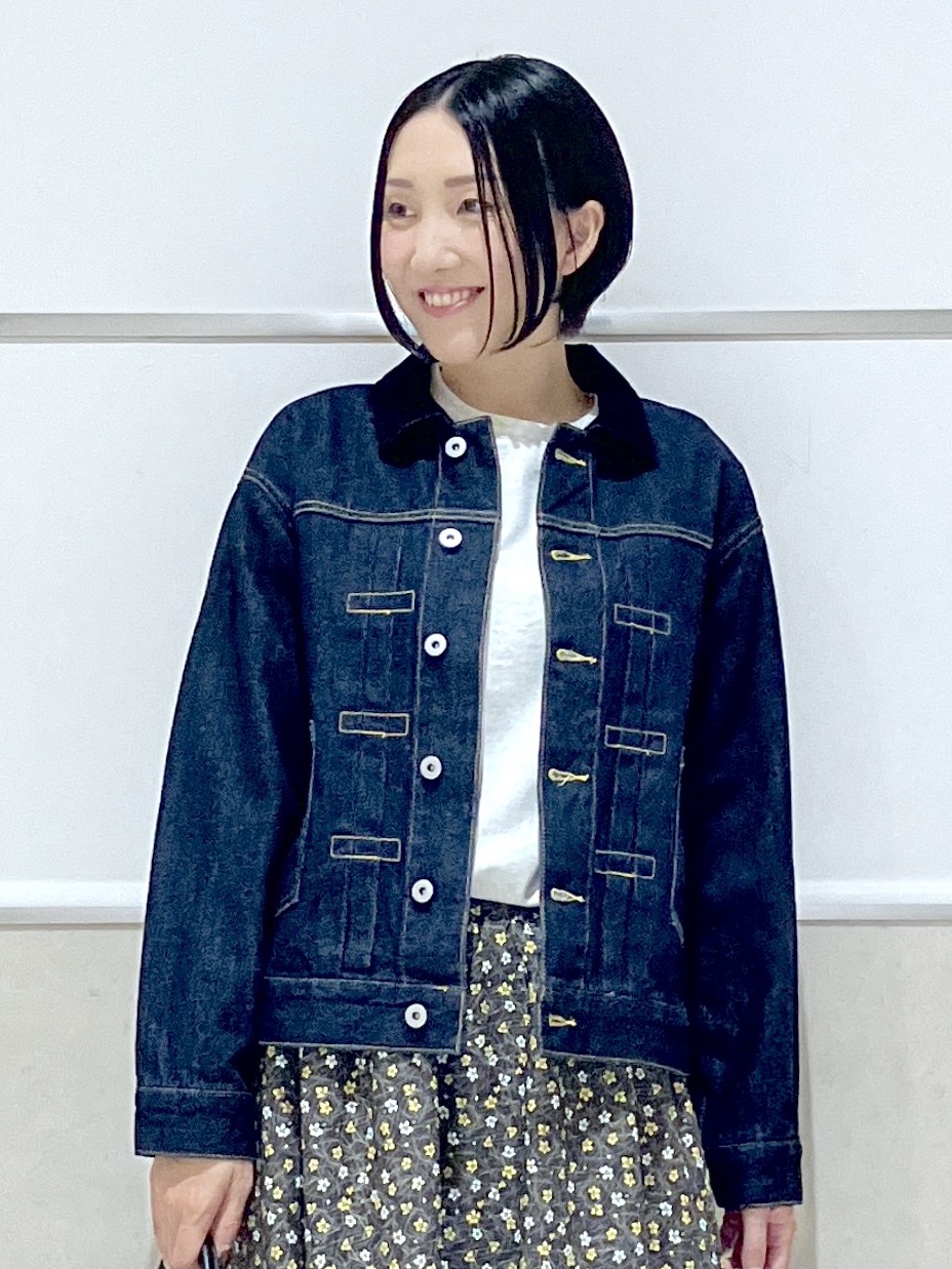 eriko さんの「Dessin｜【高レビュー/洗える/XS-L】バックヘンリーミニ裏毛 5分袖」を使ったコーディネート