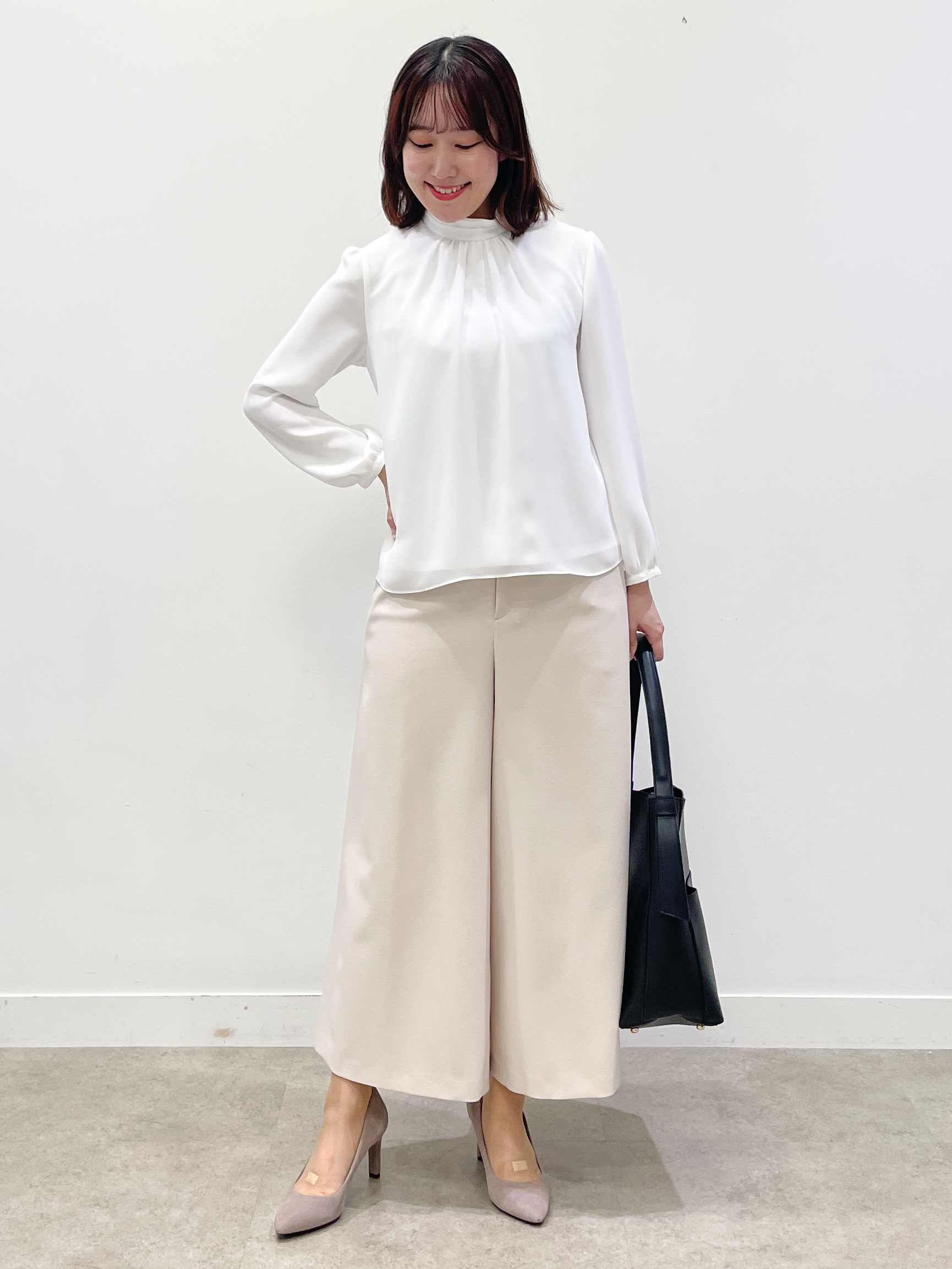 yukariさんの「Reflect｜ワイドシルエットスカーチョパンツ」を使ったコーディネート