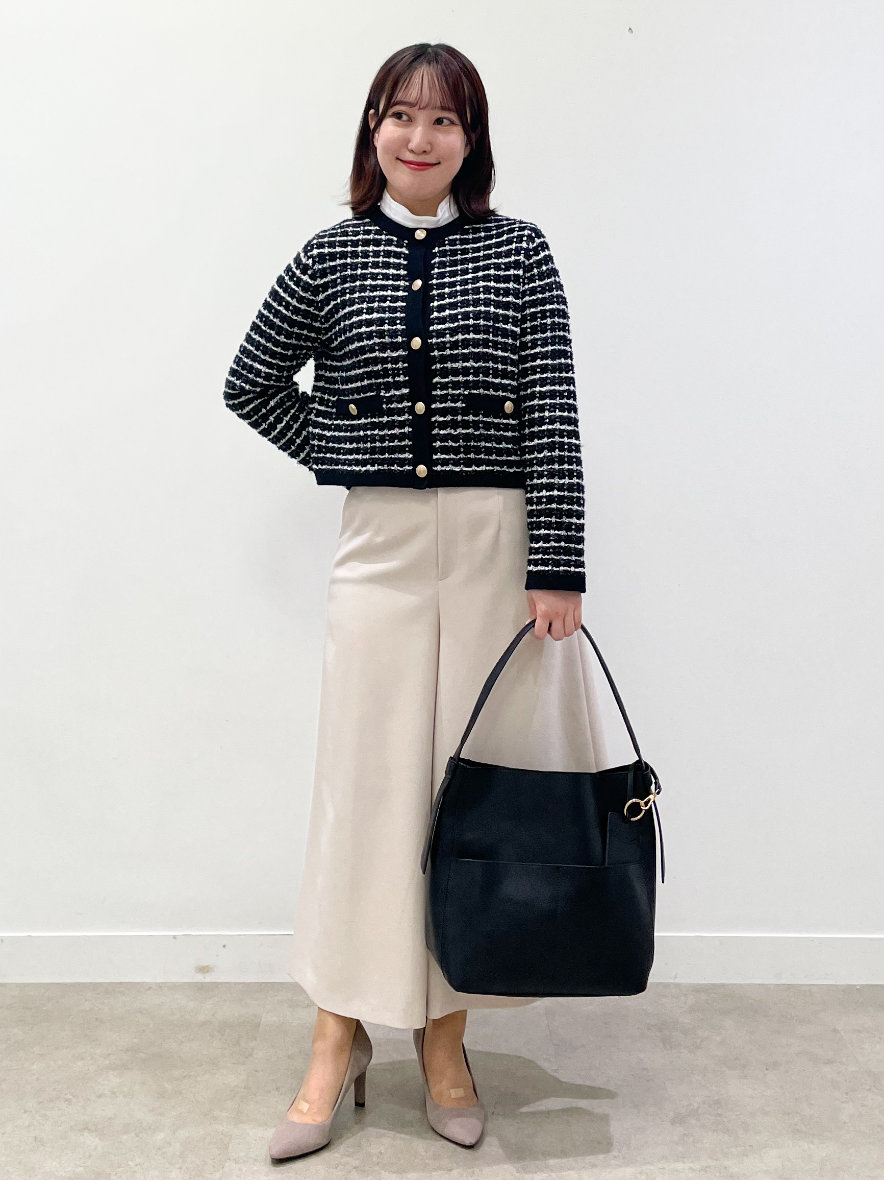 yukariさんの「Reflect｜ワイドシルエットスカーチョパンツ」を使ったコーディネート