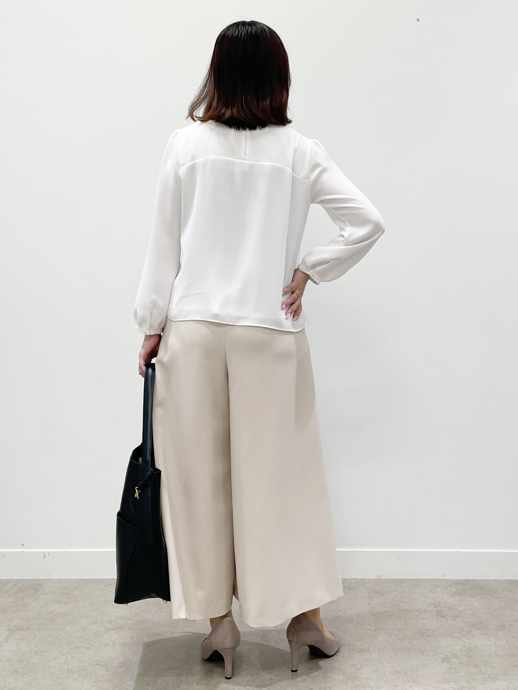 yukariさんの「Reflect｜ワイドシルエットスカーチョパンツ」を使ったコーディネート