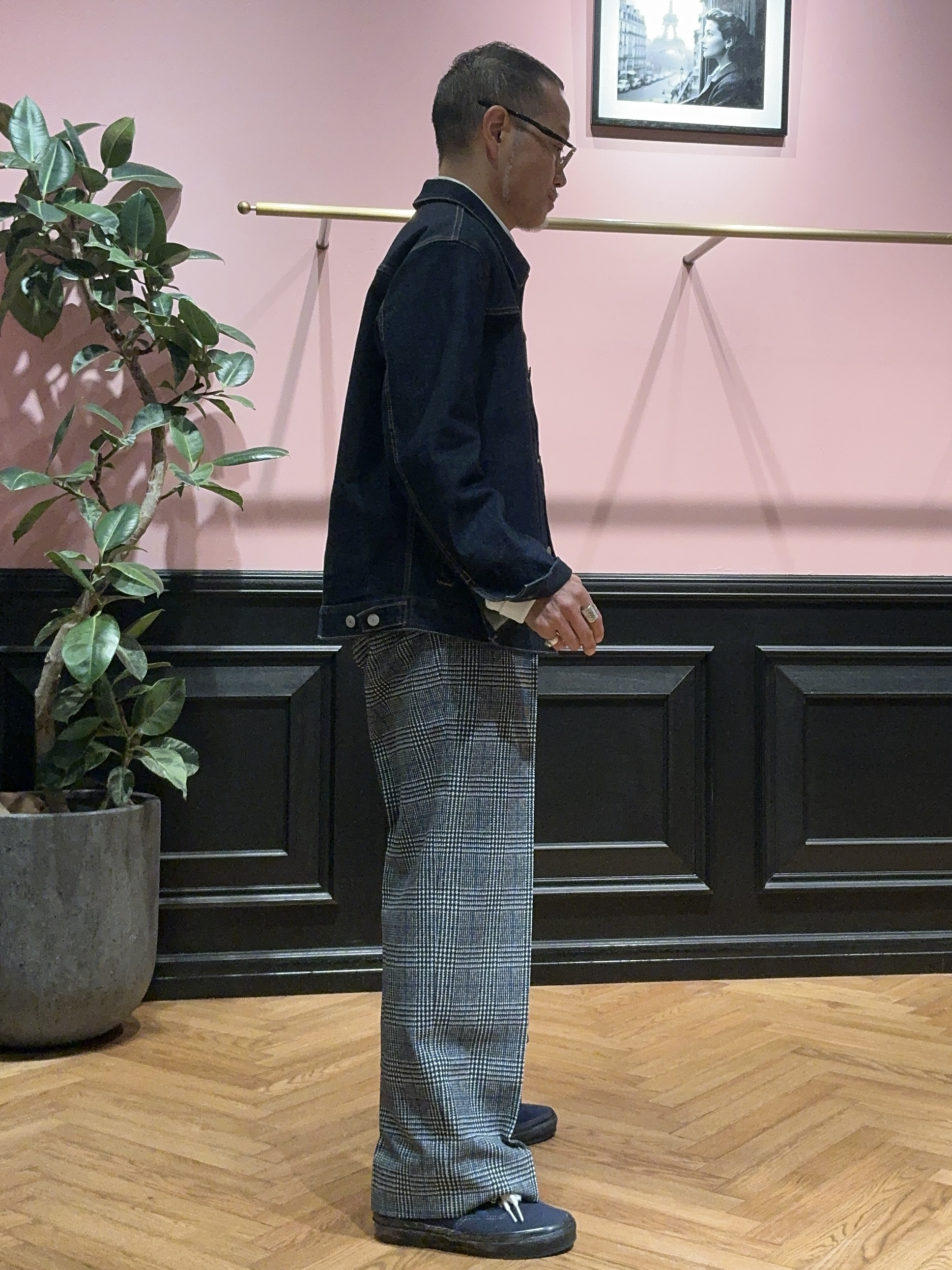 torigoeさんの「DRESSTERIOR｜KAIHARA denim トラッカージャケット」を使ったコーディネート