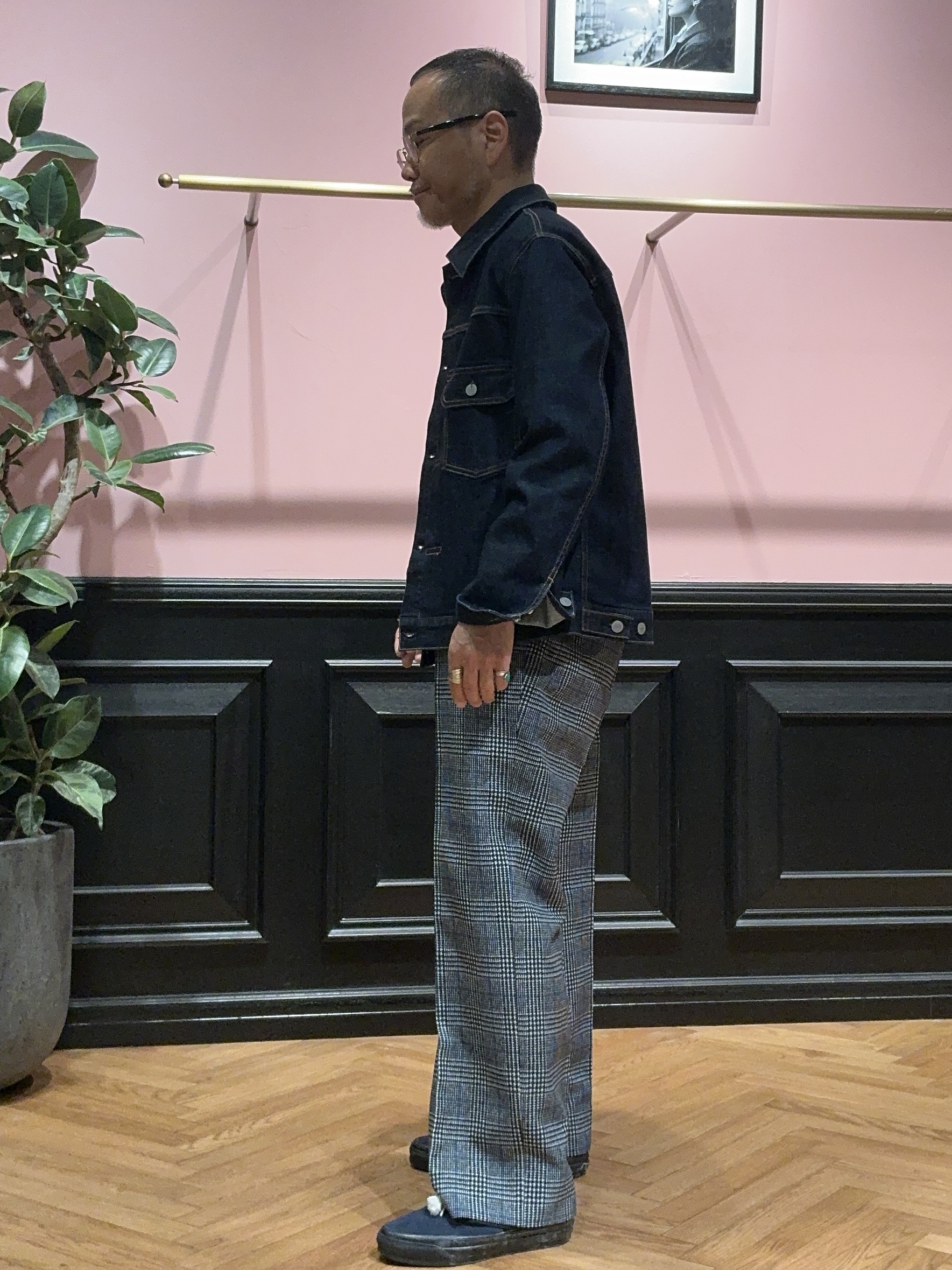 torigoeさんの「DRESSTERIOR｜KAIHARA denim トラッカージャケット」を使ったコーディネート