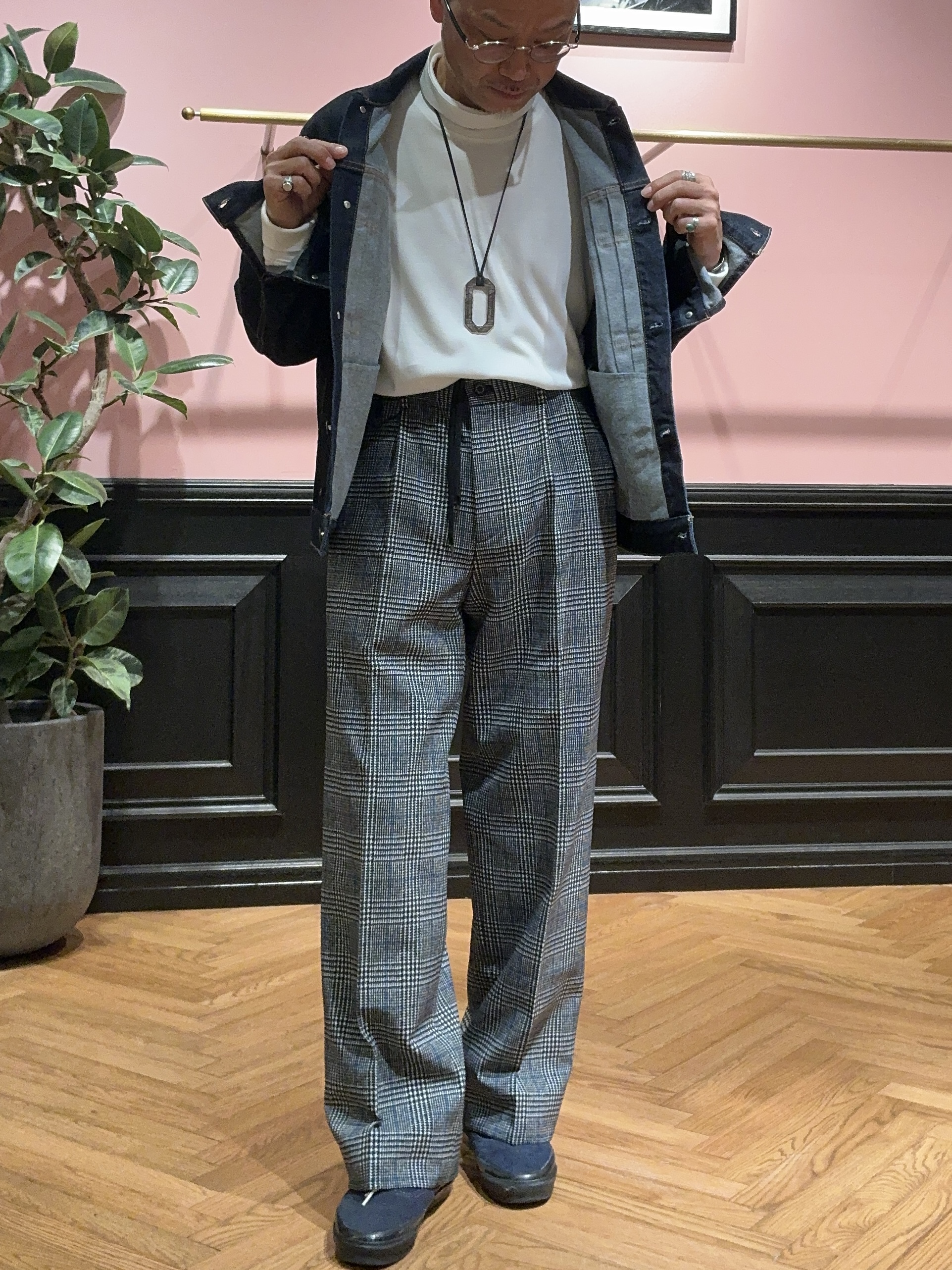 torigoeさんの「DRESSTERIOR｜KAIHARA denim トラッカージャケット」を使ったコーディネート