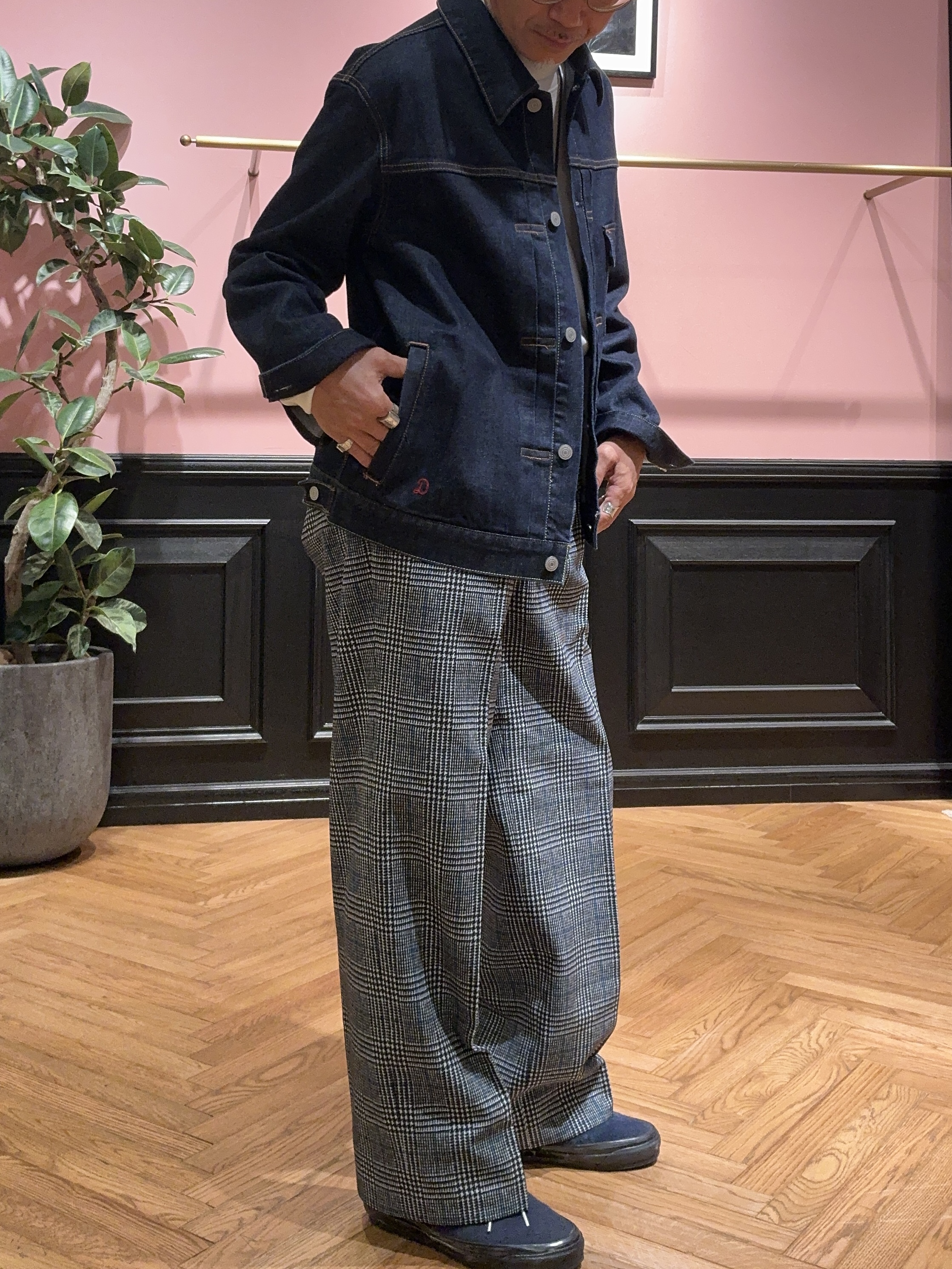 torigoeさんの「DRESSTERIOR｜KAIHARA denim トラッカージャケット」を使ったコーディネート