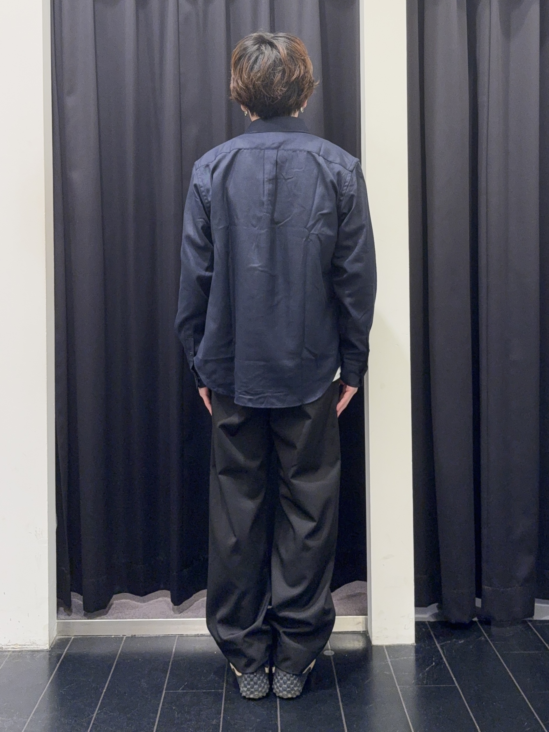 カシマさんの「THE SHOP TK｜【防シワ／洗濯機OK】アソート 長袖ネルシャツ」を使ったコーディネート