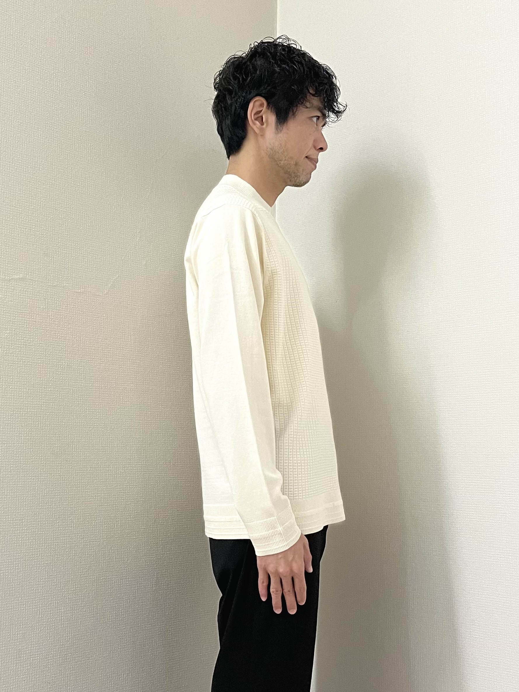 URAさんの「TAKEO KIKUCHI｜【BOWLER HAT LABEL】CARREMANツイルジャージ　ジャケット」を使ったコーディネート