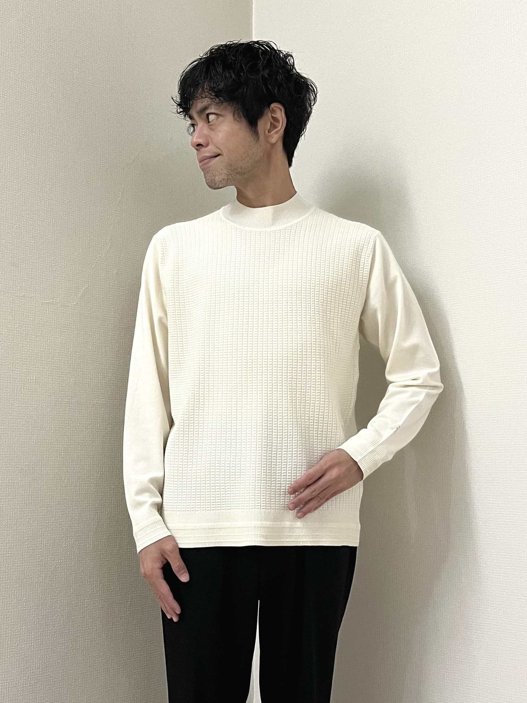 URAさんの「TAKEO KIKUCHI｜【BOWLER HAT LABEL】CARREMANツイルジャージ　ジャケット」を使ったコーディネート
