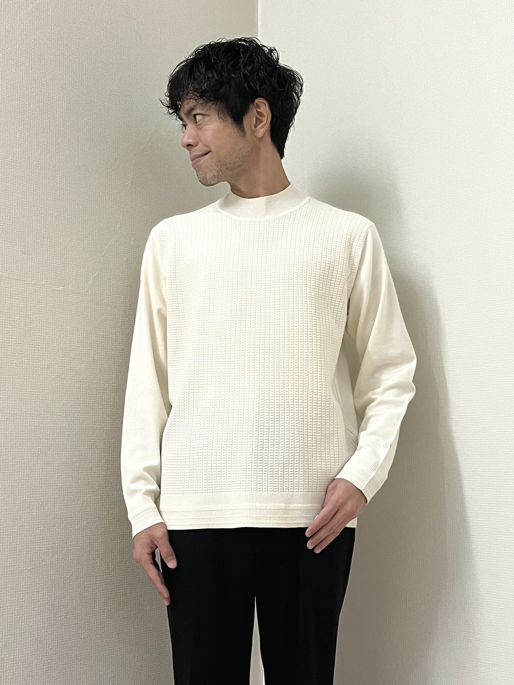 URAさんの「TAKEO KIKUCHI｜【BOWLER HAT LABEL】CARREMANツイルジャージ　ジャケット」を使ったコーディネート