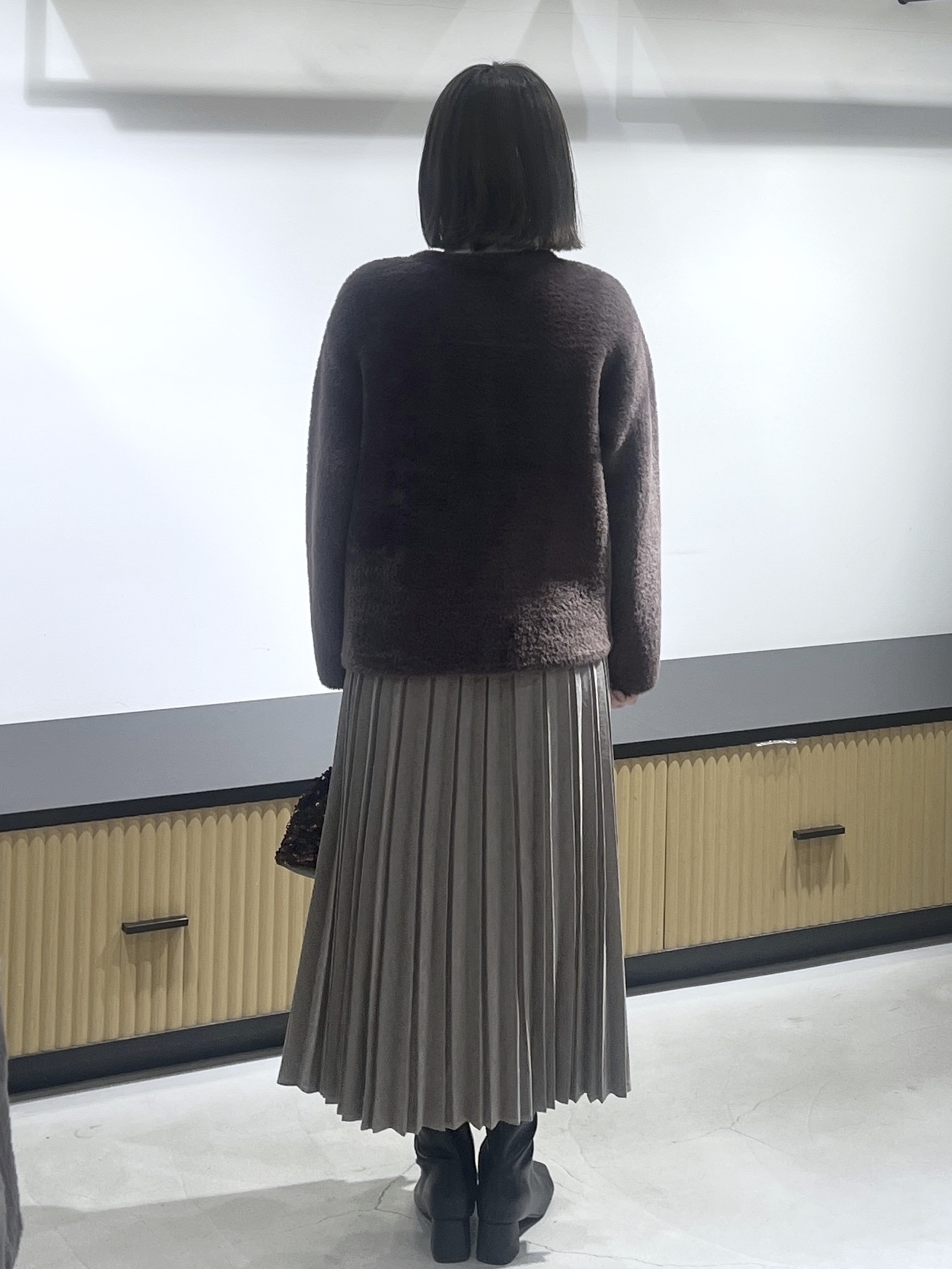 mikiさんの「OPAQUE.CLIP｜ダブルフェイスニットカーディガン」を使ったコーディネート