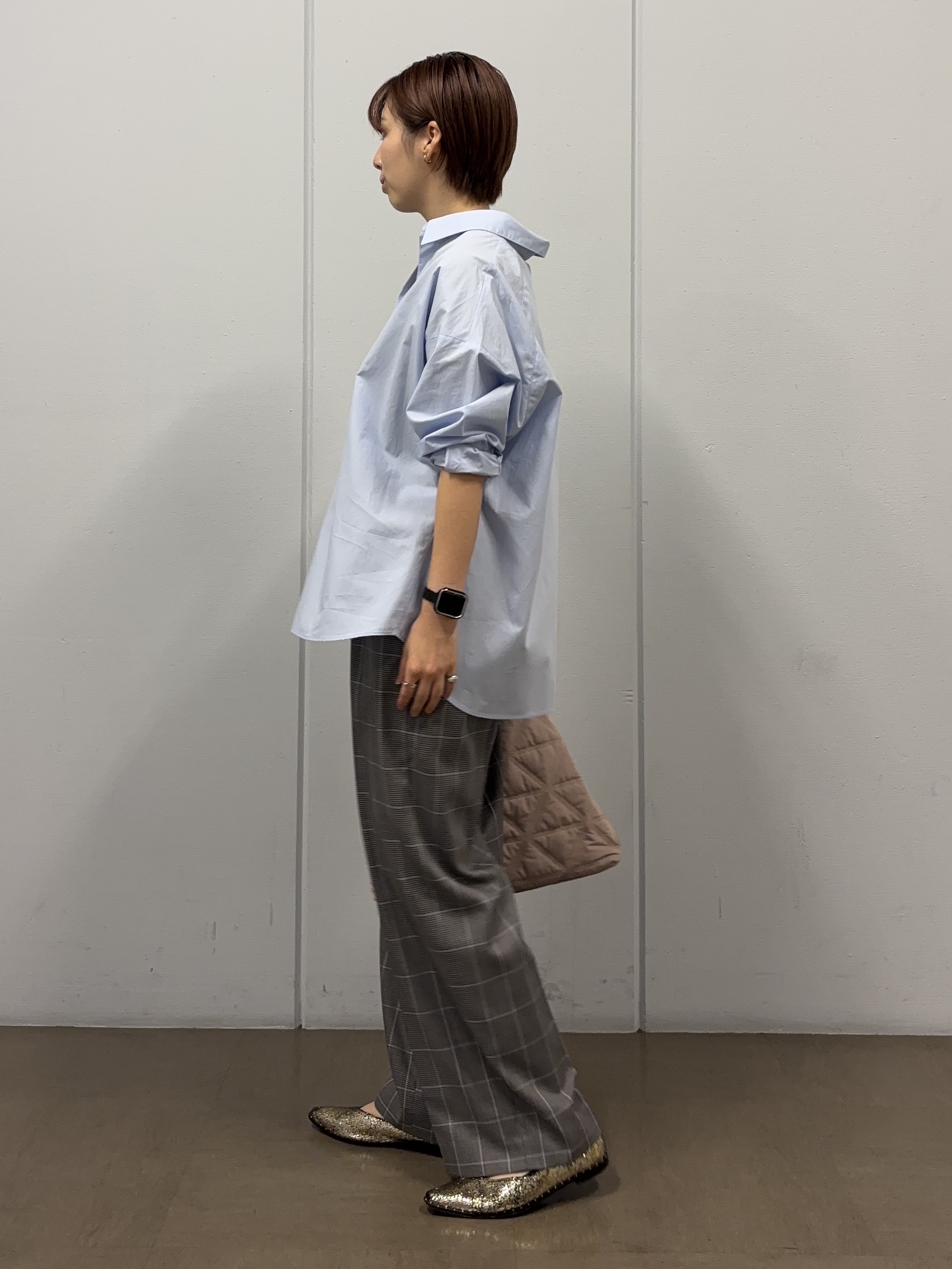 tsujiさんの「UNTITLED｜コットンドルマンシャツ」を使ったコーディネート