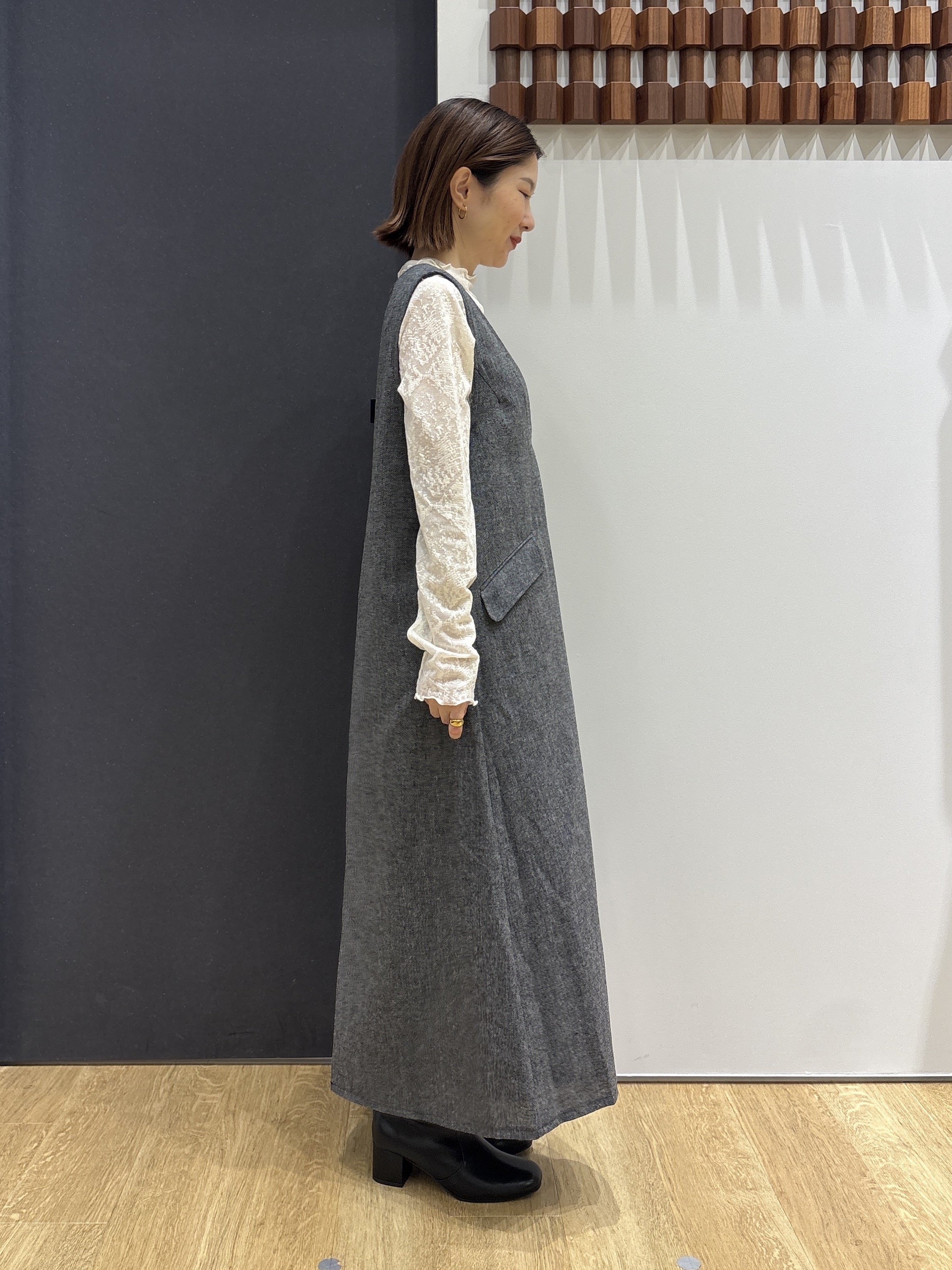 risaさんの「Dessin｜スライドチェーンネックレス」を使ったコーディネート