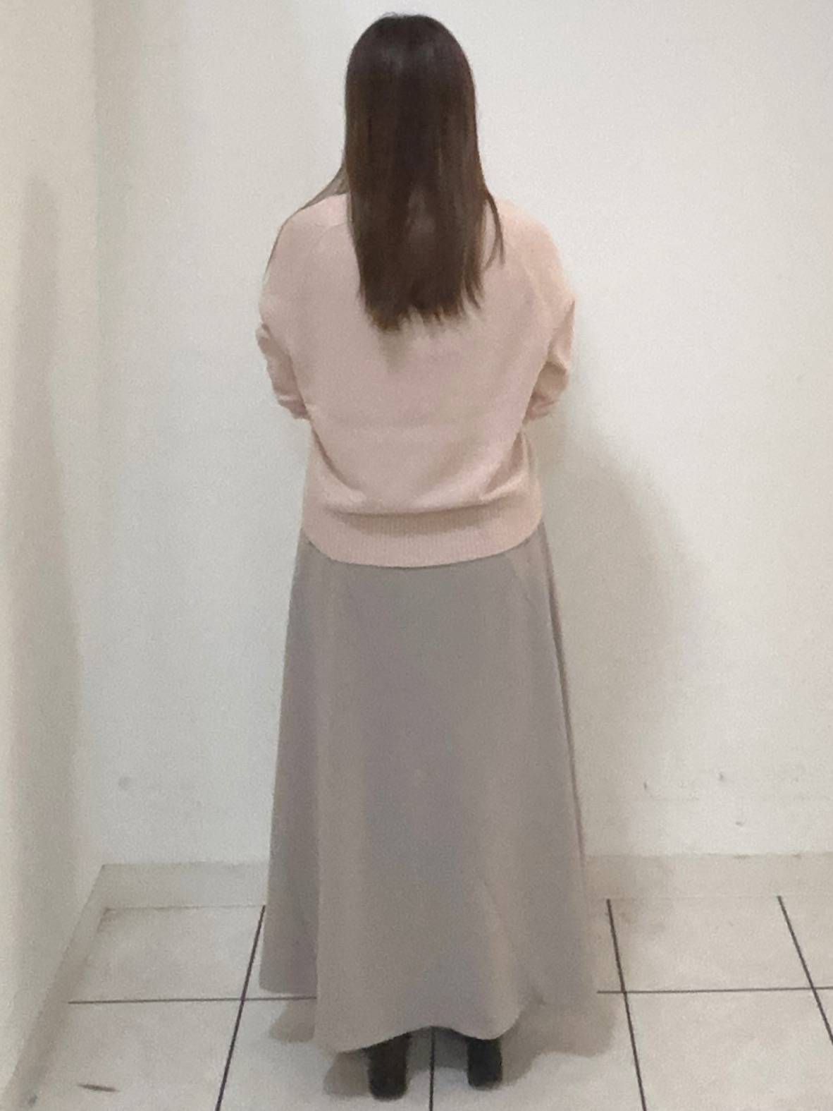 タマさんの「UNTITLED｜【アンサンブル可/秋羽織り】杢調ジップカーディガン」を使ったコーディネート