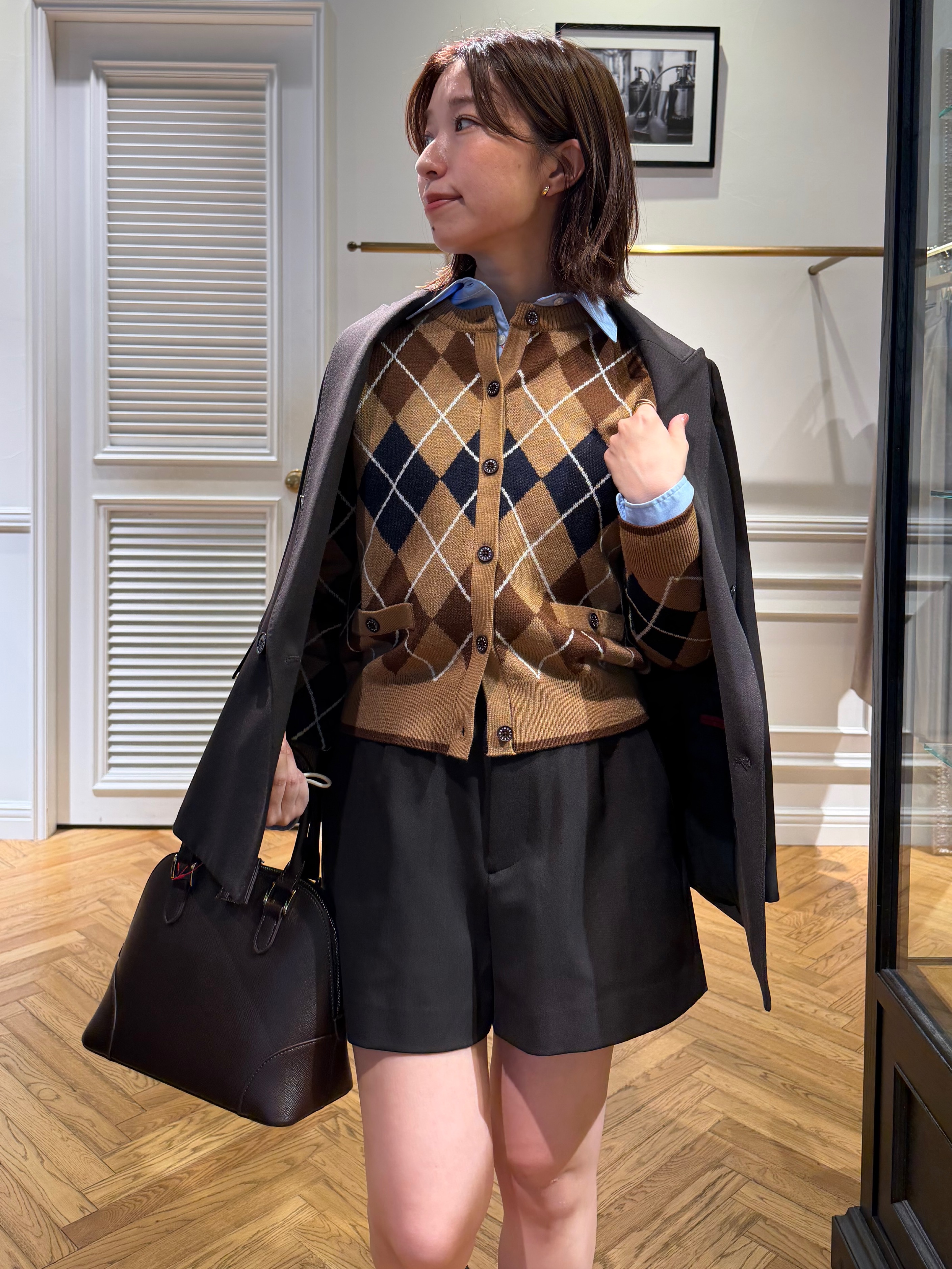つじ まこさんの「DRESSTERIOR｜【セットアップ可/温度調節】コンフォータブルジャケット」を使ったコーディネート