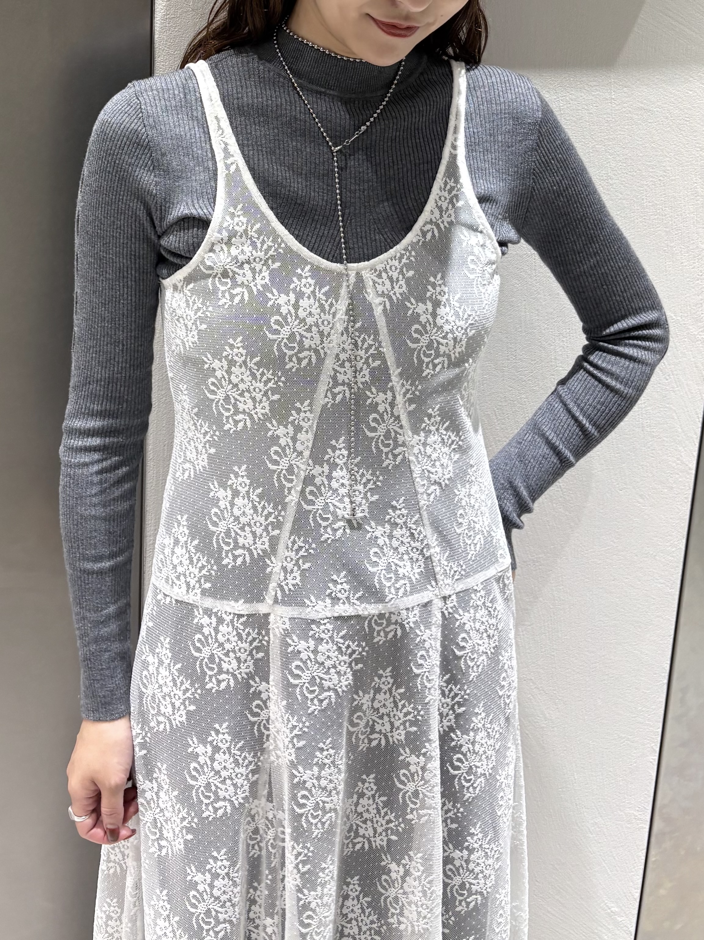 iwamiさんの「CODE A｜UKI UKI＊CODE A｜veil lace dress」を使ったコーディネート