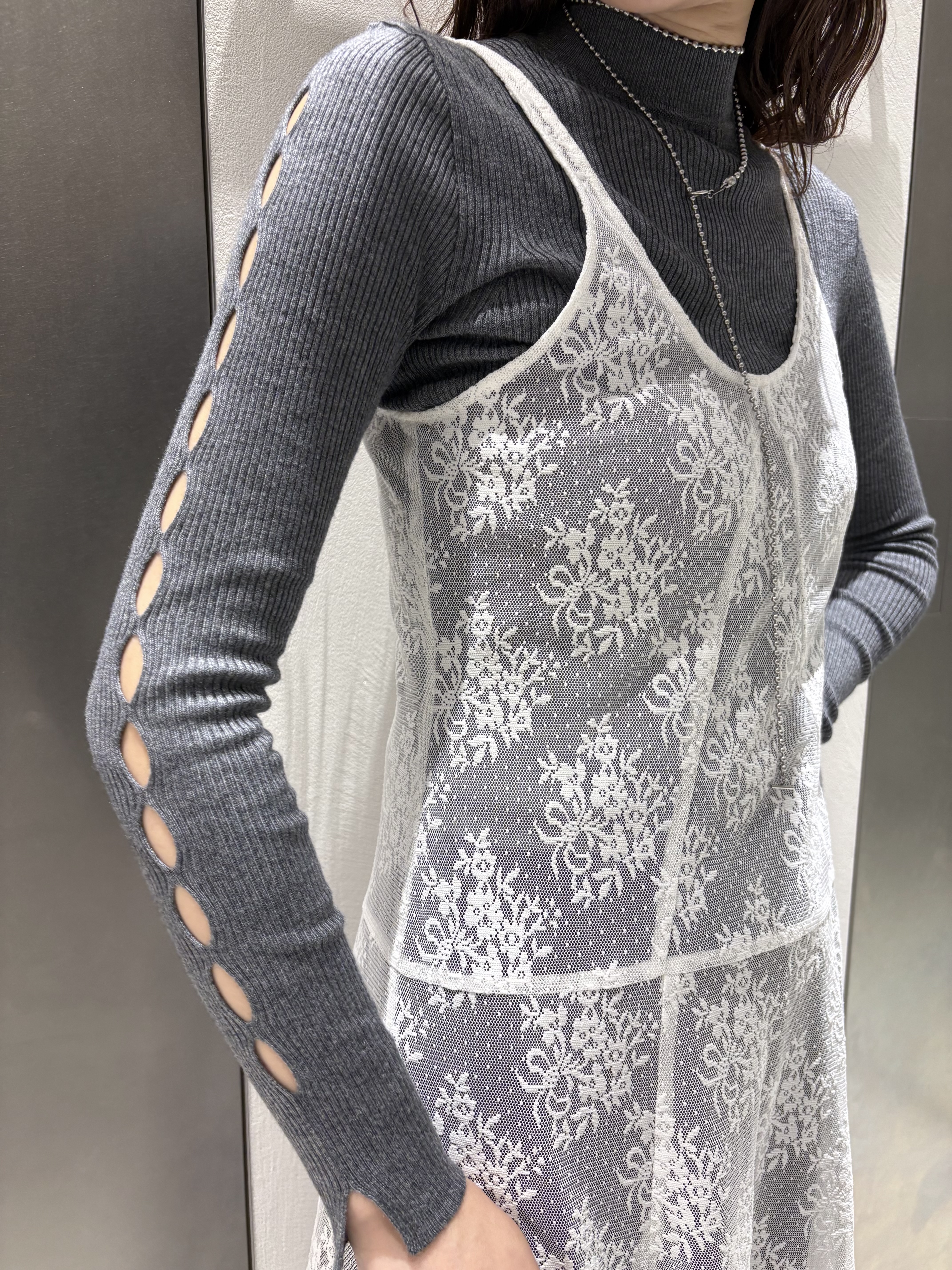 iwamiさんの「CODE A｜UKI UKI＊CODE A｜veil lace dress」を使ったコーディネート