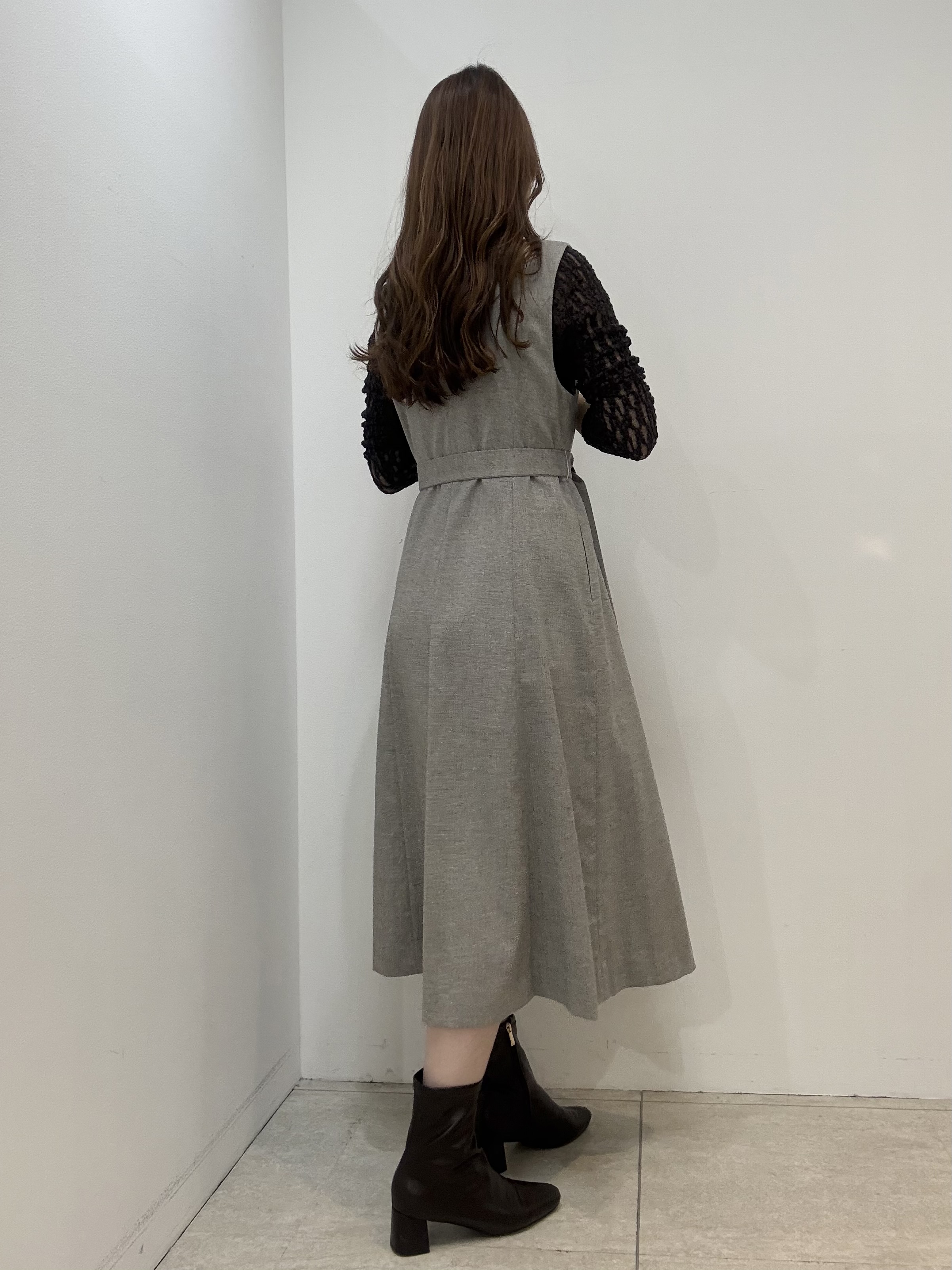 かなえさんの「UNTITLED｜【重ね着レイヤード】レースハイネックトップス」を使ったコーディネート