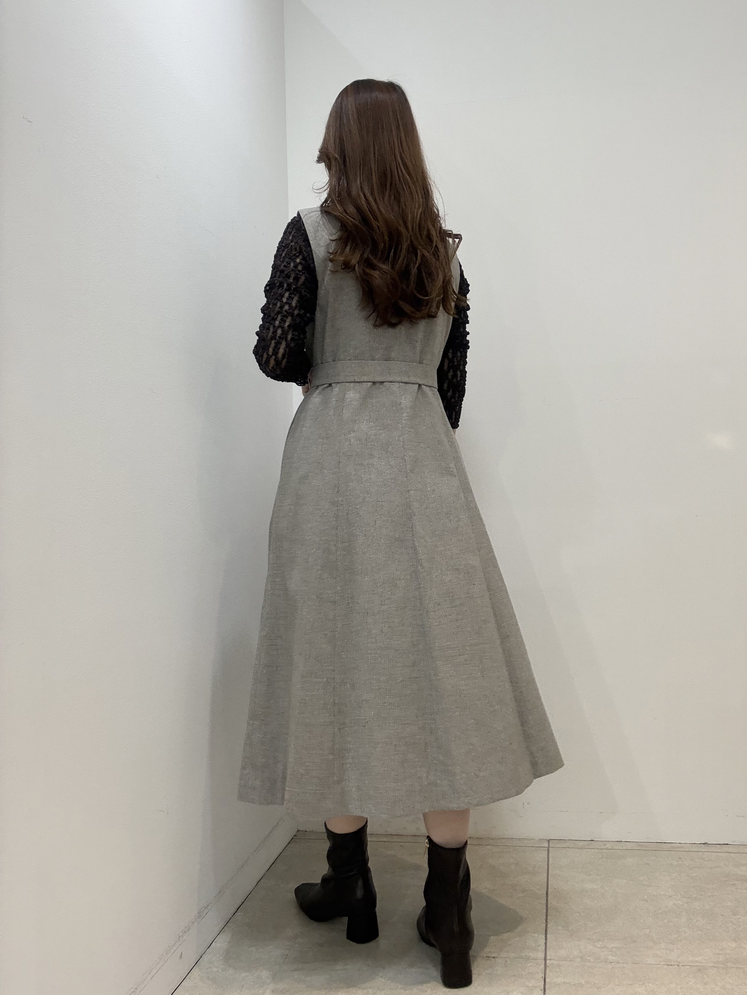 かなえさんの「UNTITLED｜【重ね着レイヤード】レースハイネックトップス」を使ったコーディネート