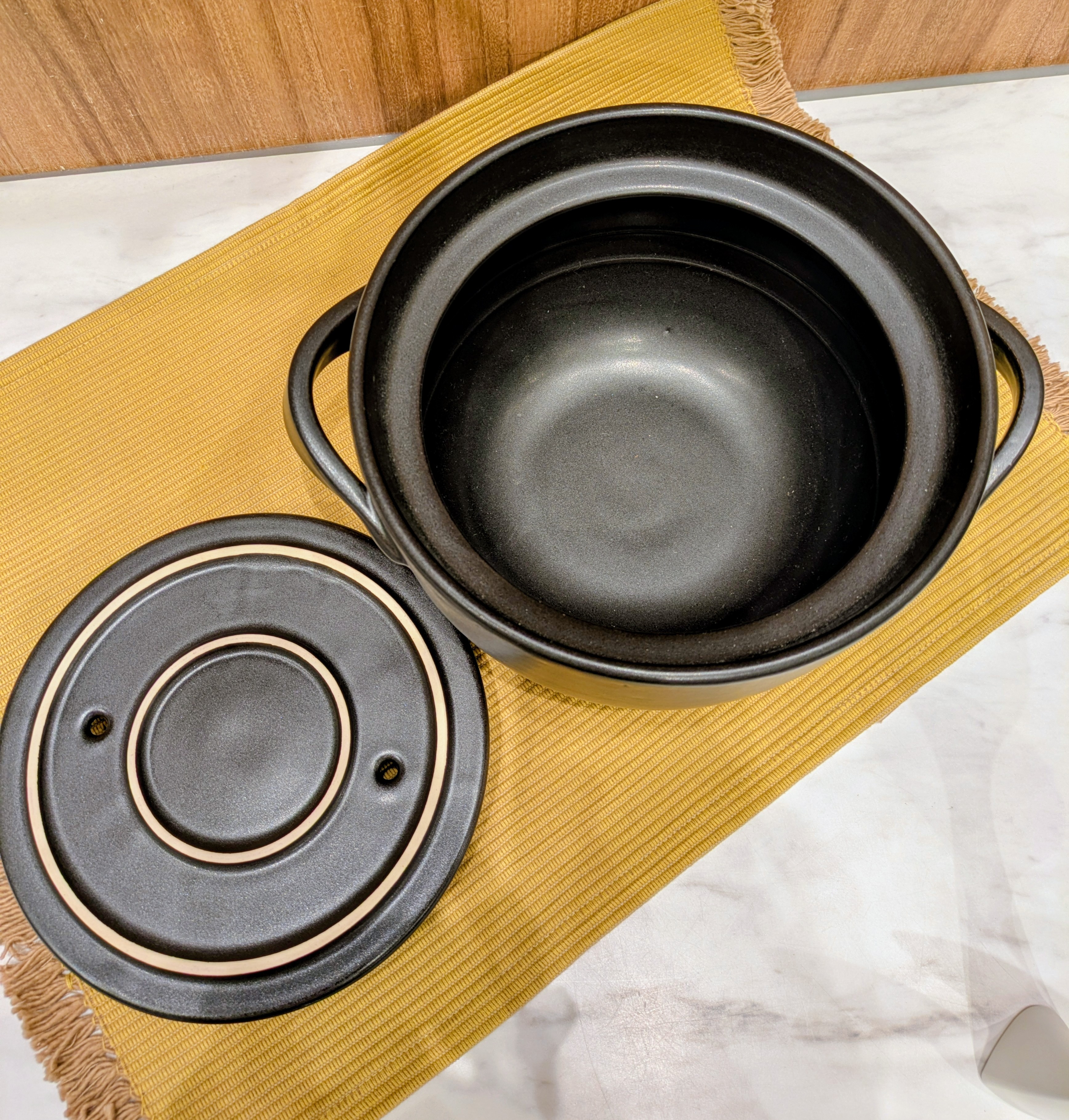 しょこさんの「212 KITCHEN STORE｜ごはん土鍋 3合炊き BK」を使ったコーディネート
