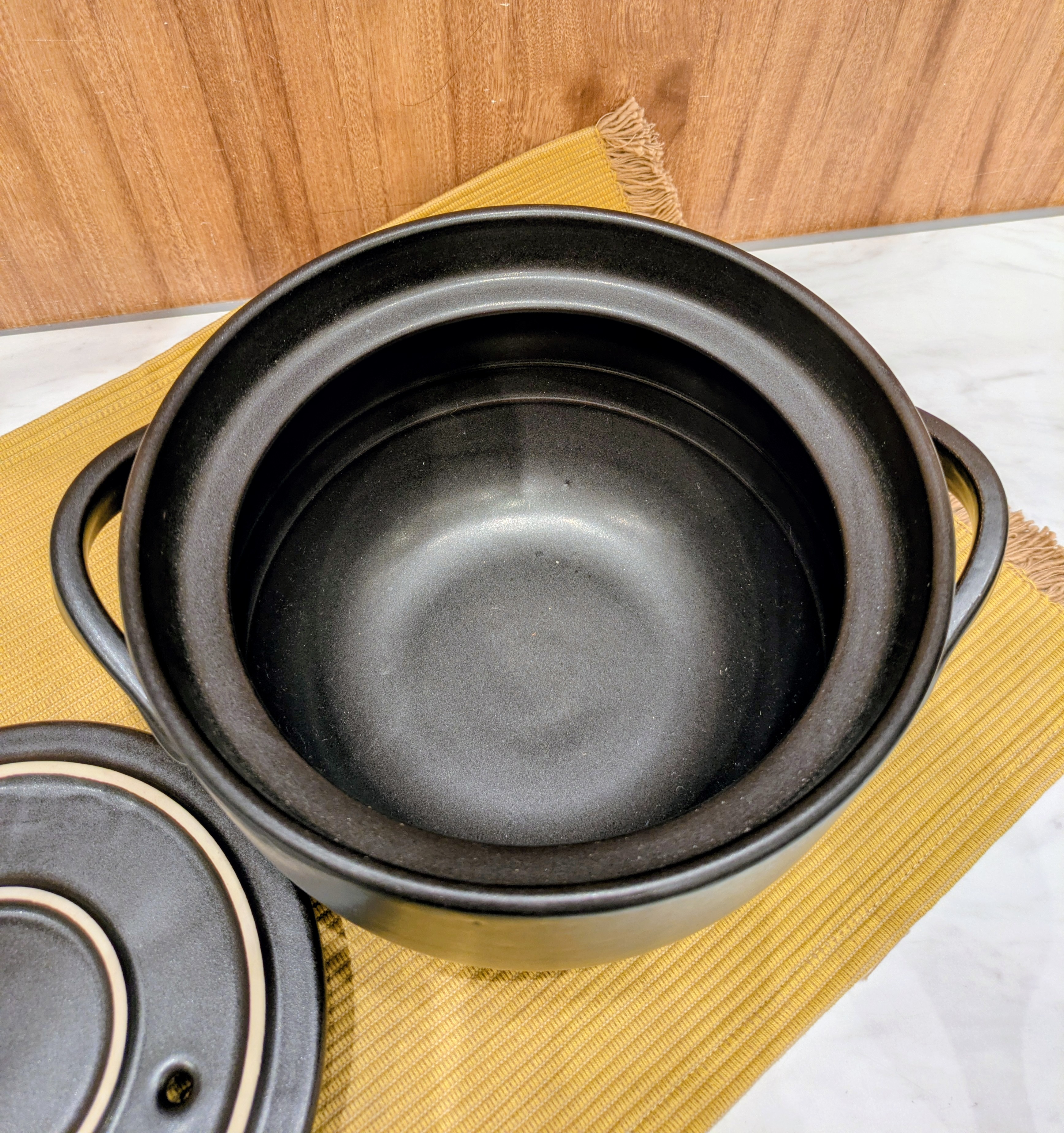 しょこさんの「212 KITCHEN STORE｜ごはん土鍋 3合炊き BK」を使ったコーディネート
