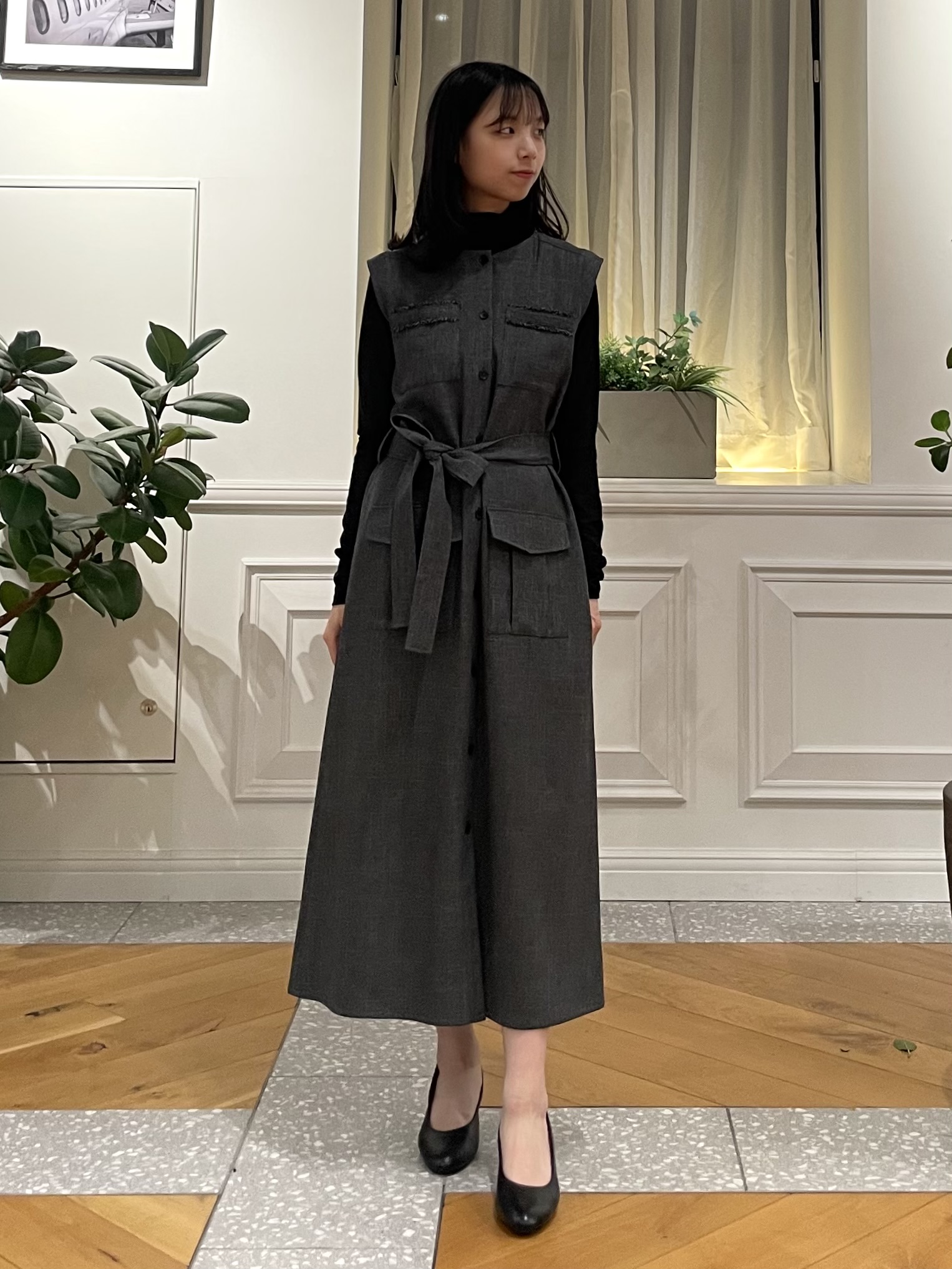 Lilyさんの「DRESSTERIOR｜シャークスキン ラフジャケット」を使ったコーディネート