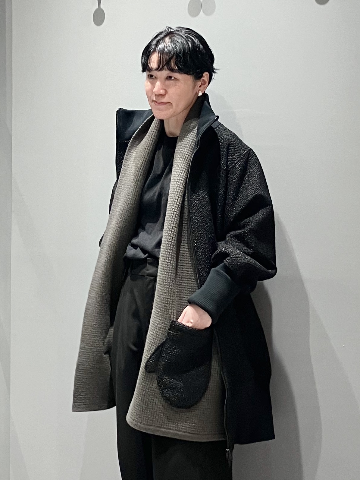 Cさんの「HIROKO HAYASHI｜AIDA（アイーダ）マフラー」を使ったコーディネート