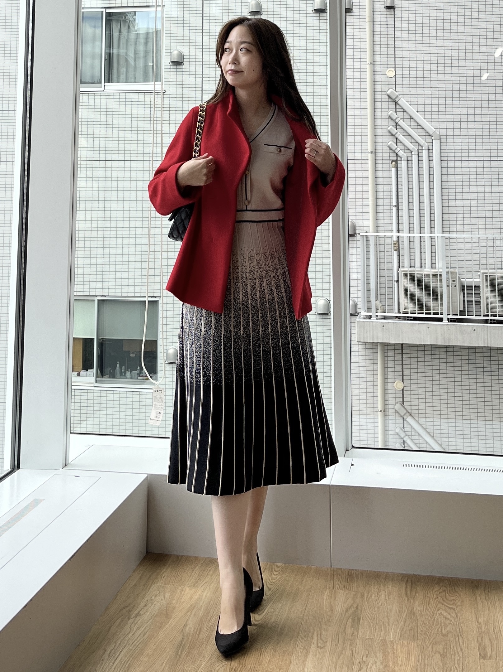 Saekoさんの「COUP DE CHANCE｜【2way】キルティングショルダー」を使ったコーディネート