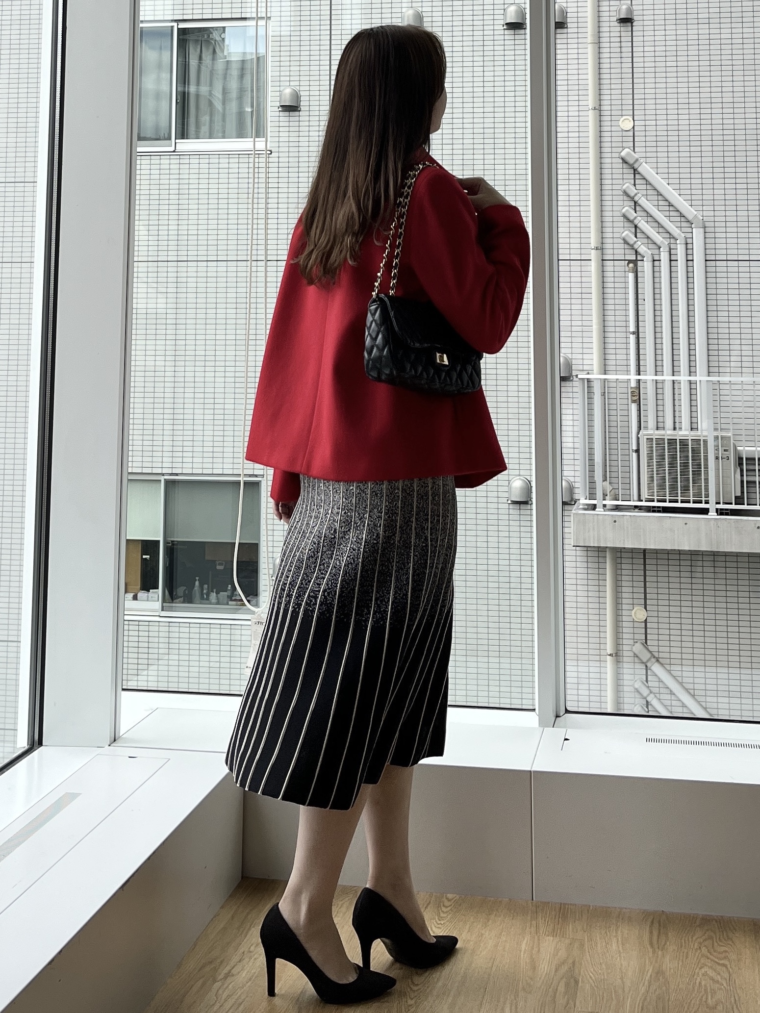 Saekoさんの「COUP DE CHANCE｜【2way】キルティングショルダー」を使ったコーディネート