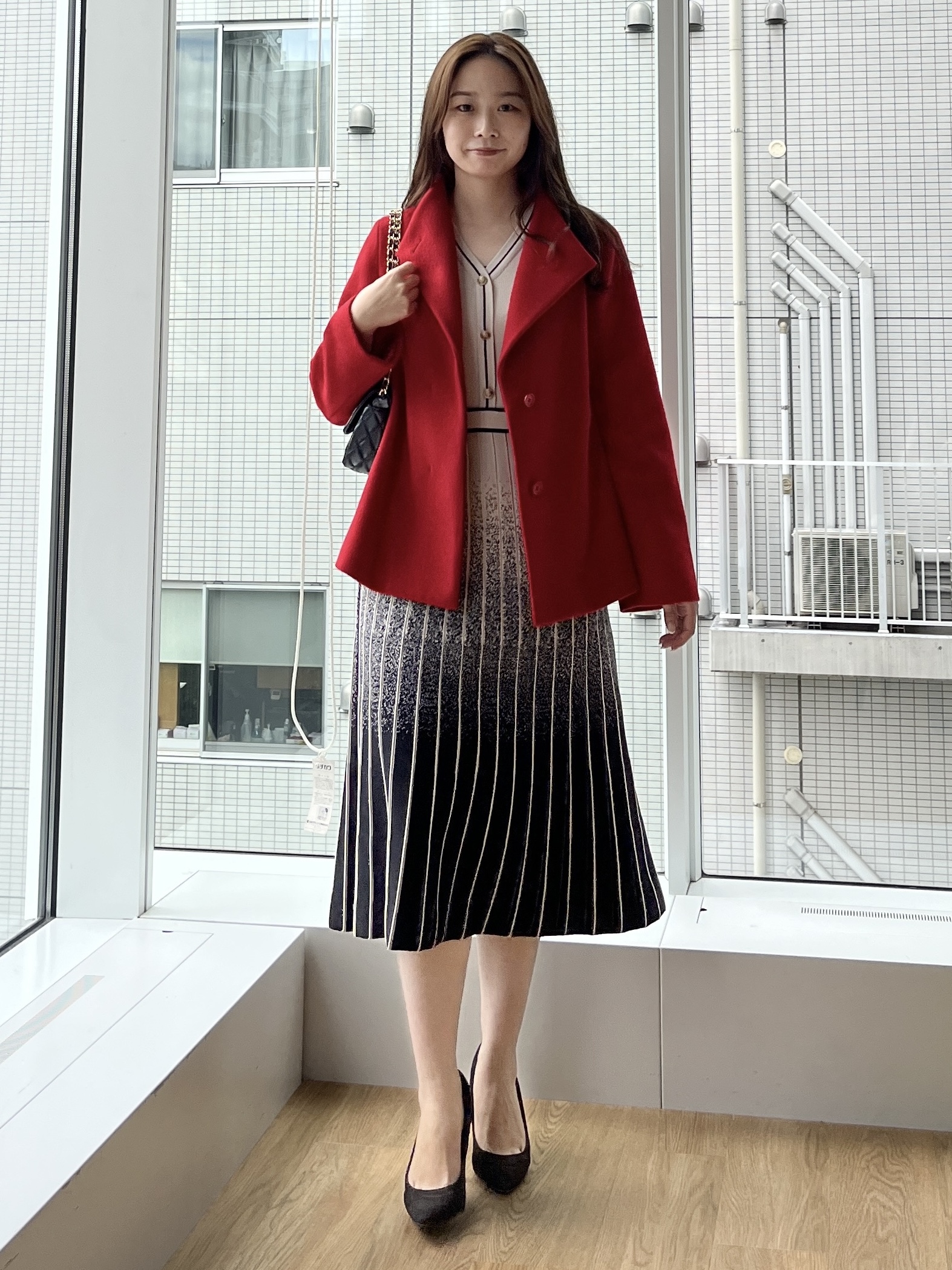 Saekoさんの「COUP DE CHANCE｜【2way】キルティングショルダー」を使ったコーディネート