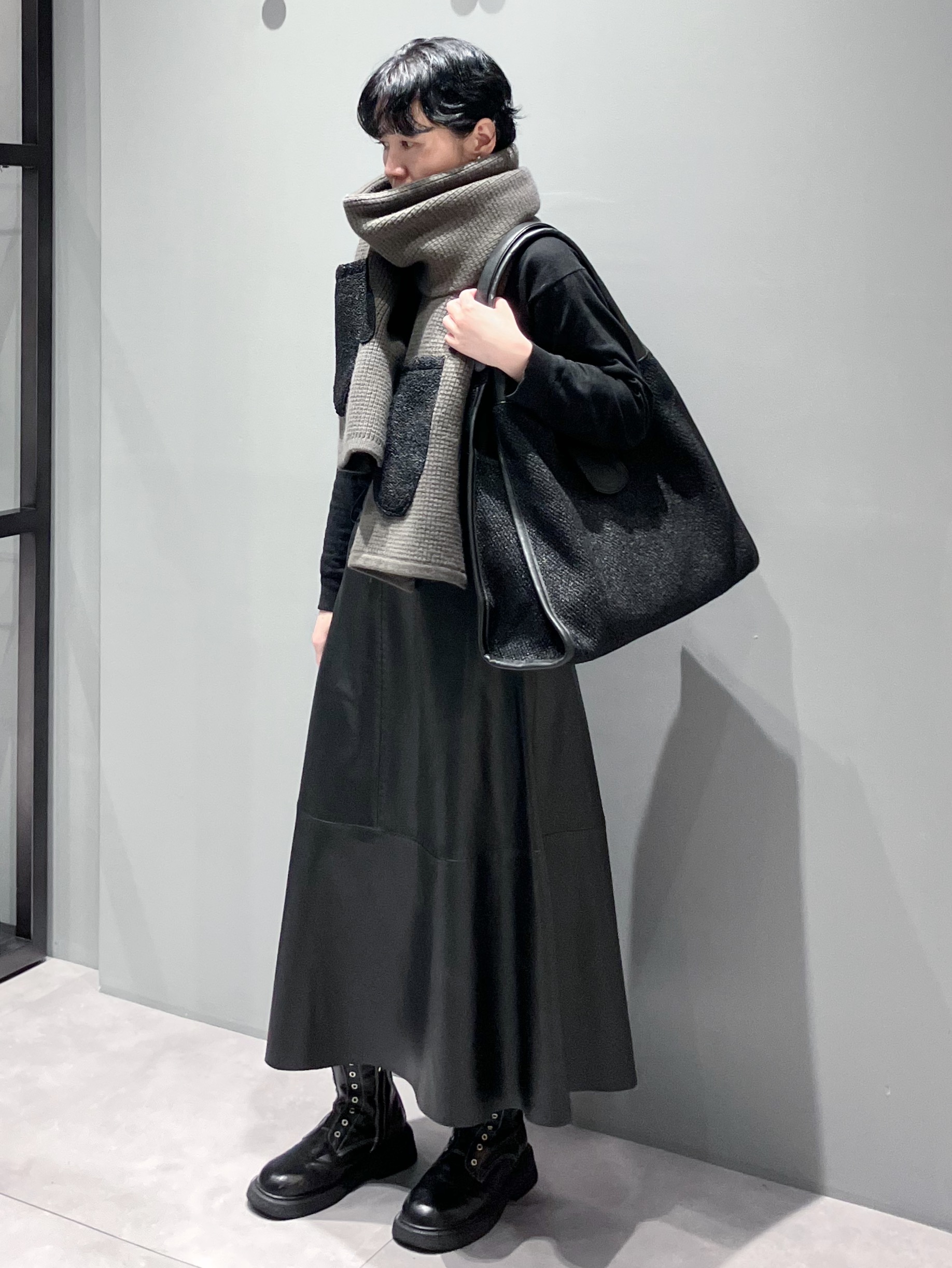 Cさんの「HIROKO HAYASHI｜AIDA（アイーダ）マフラー」を使ったコーディネート