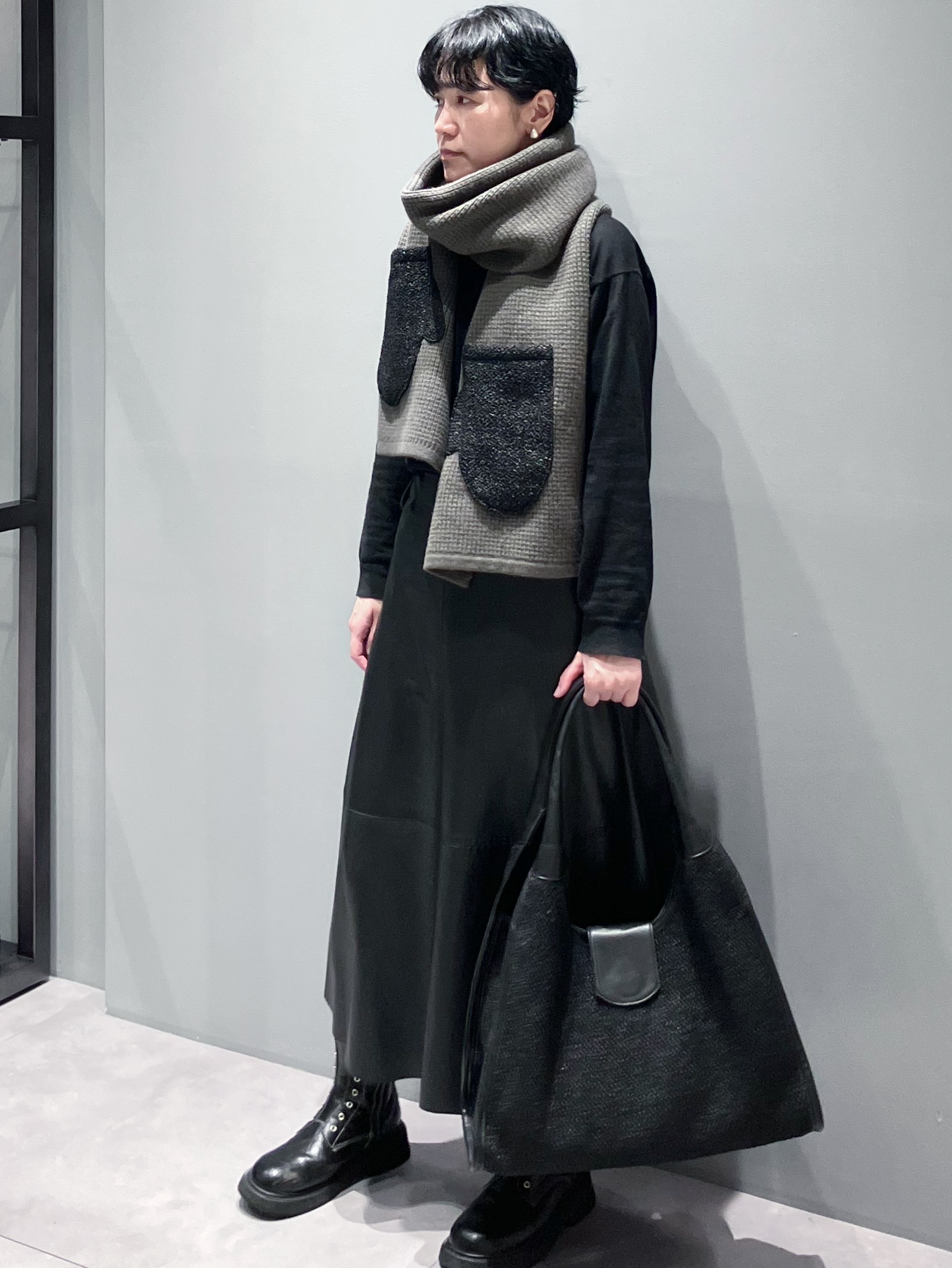 Cさんの「HIROKO HAYASHI｜AIDA（アイーダ）マフラー」を使ったコーディネート