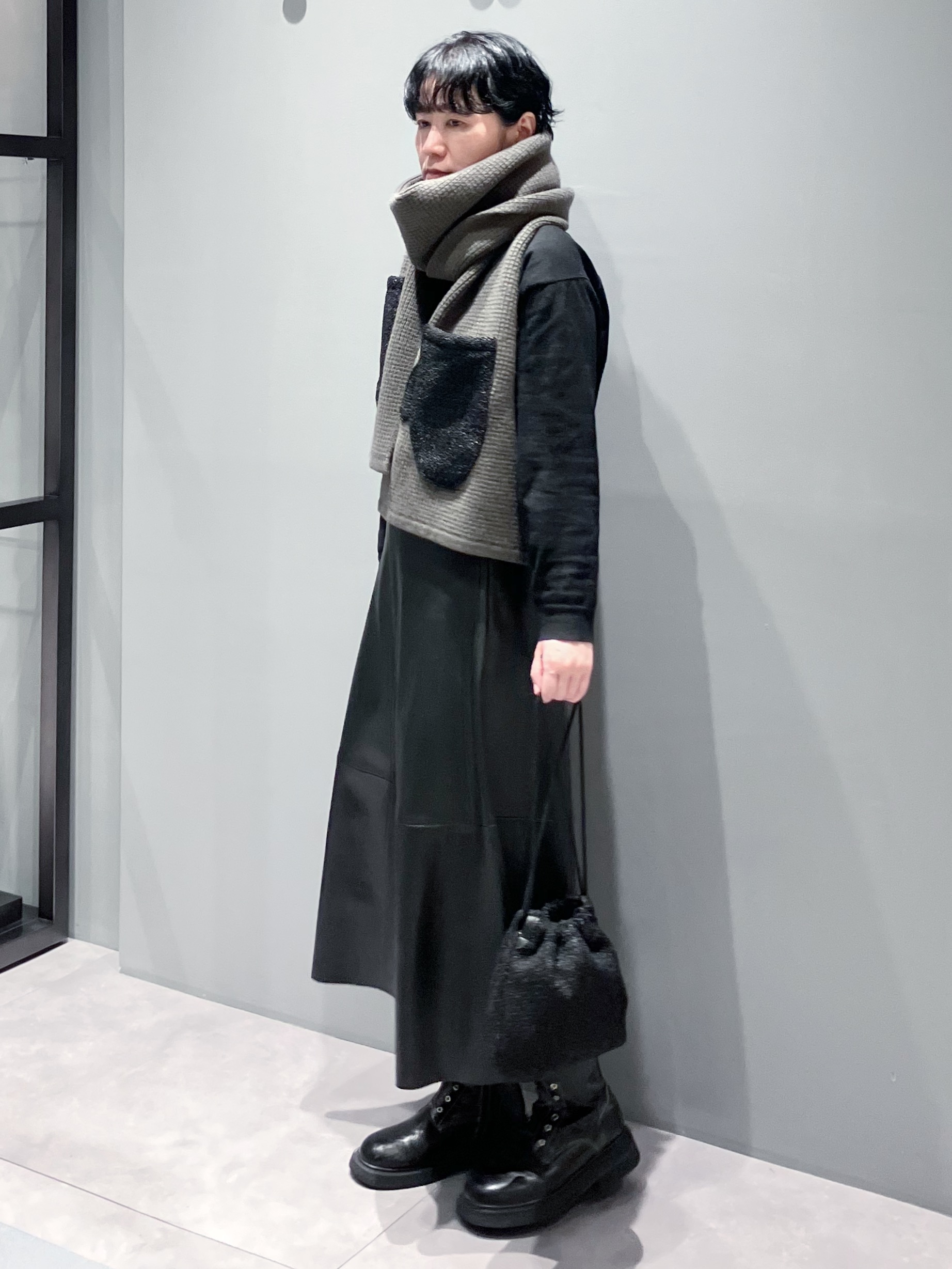 Cさんの「HIROKO HAYASHI｜AIDA（アイーダ）マフラー」を使ったコーディネート