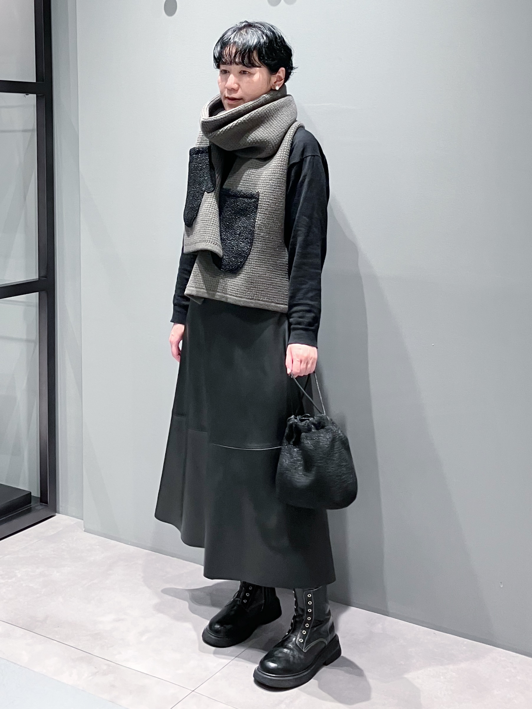Cさんの「HIROKO HAYASHI｜AIDA（アイーダ）マフラー」を使ったコーディネート