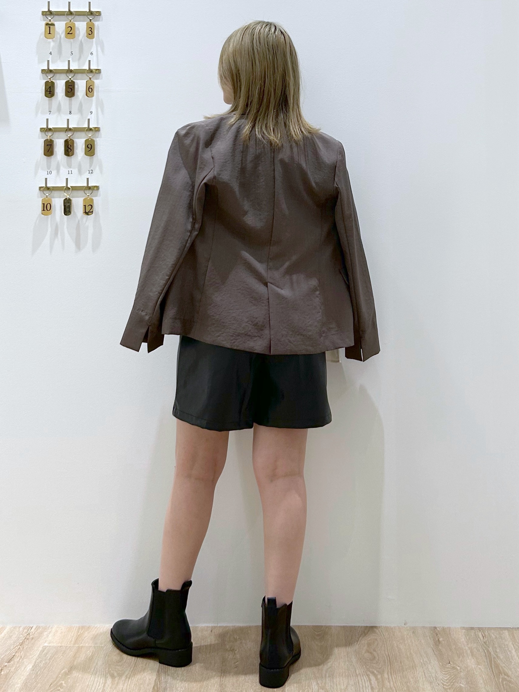 suzukaさんの「OPAQUE.CLIP｜《再入荷》ダブルブレストテーラードジャケット【接触冷感／吸水速乾／イージーアイロン／防シワ／洗濯機O」を使ったコーディネート