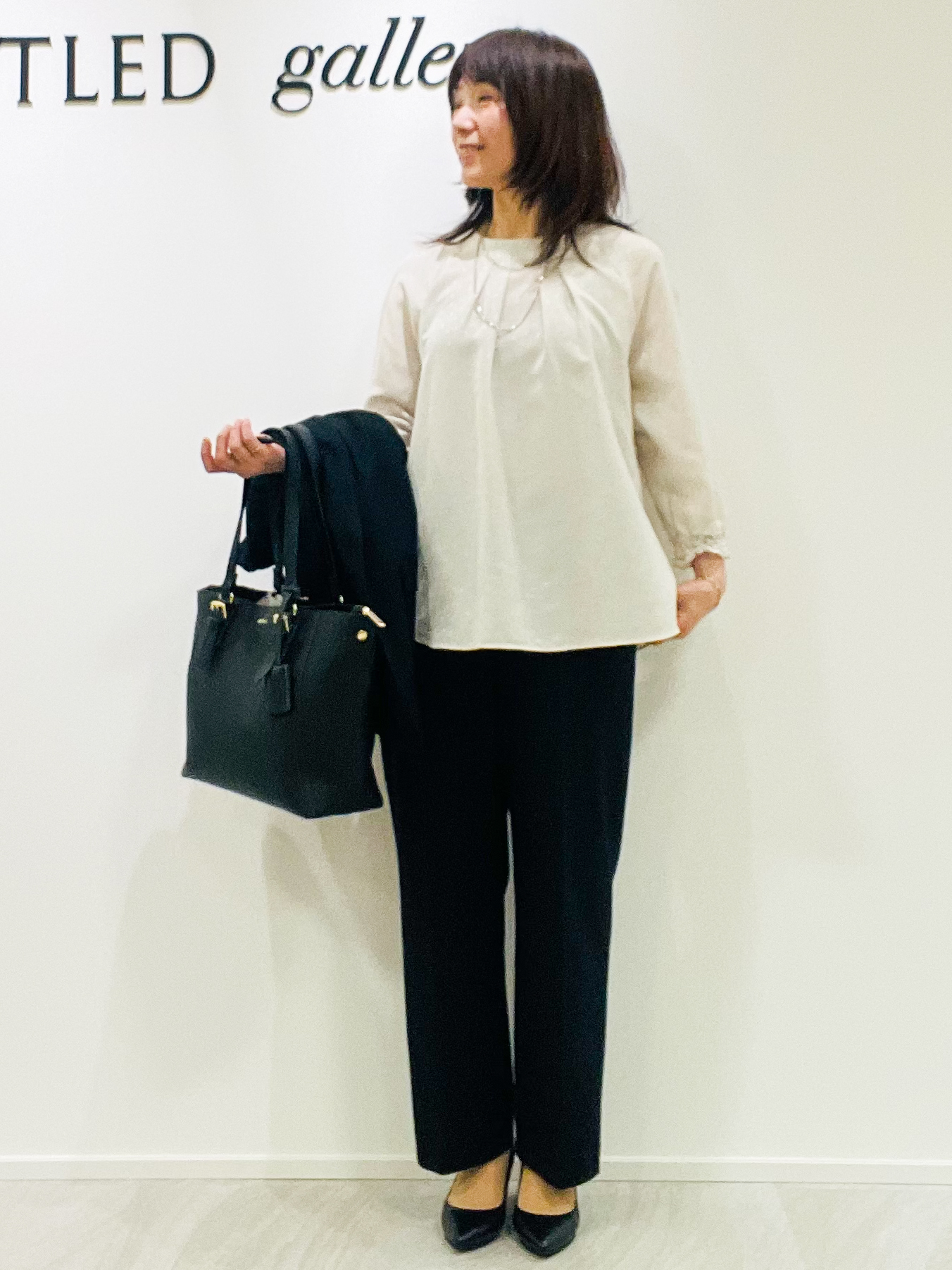 めいさんの「UNTITLED｜【SS-4Lサイズ／セットアップ可】匠ジャケット／ロングテーラード」を使ったコーディネート