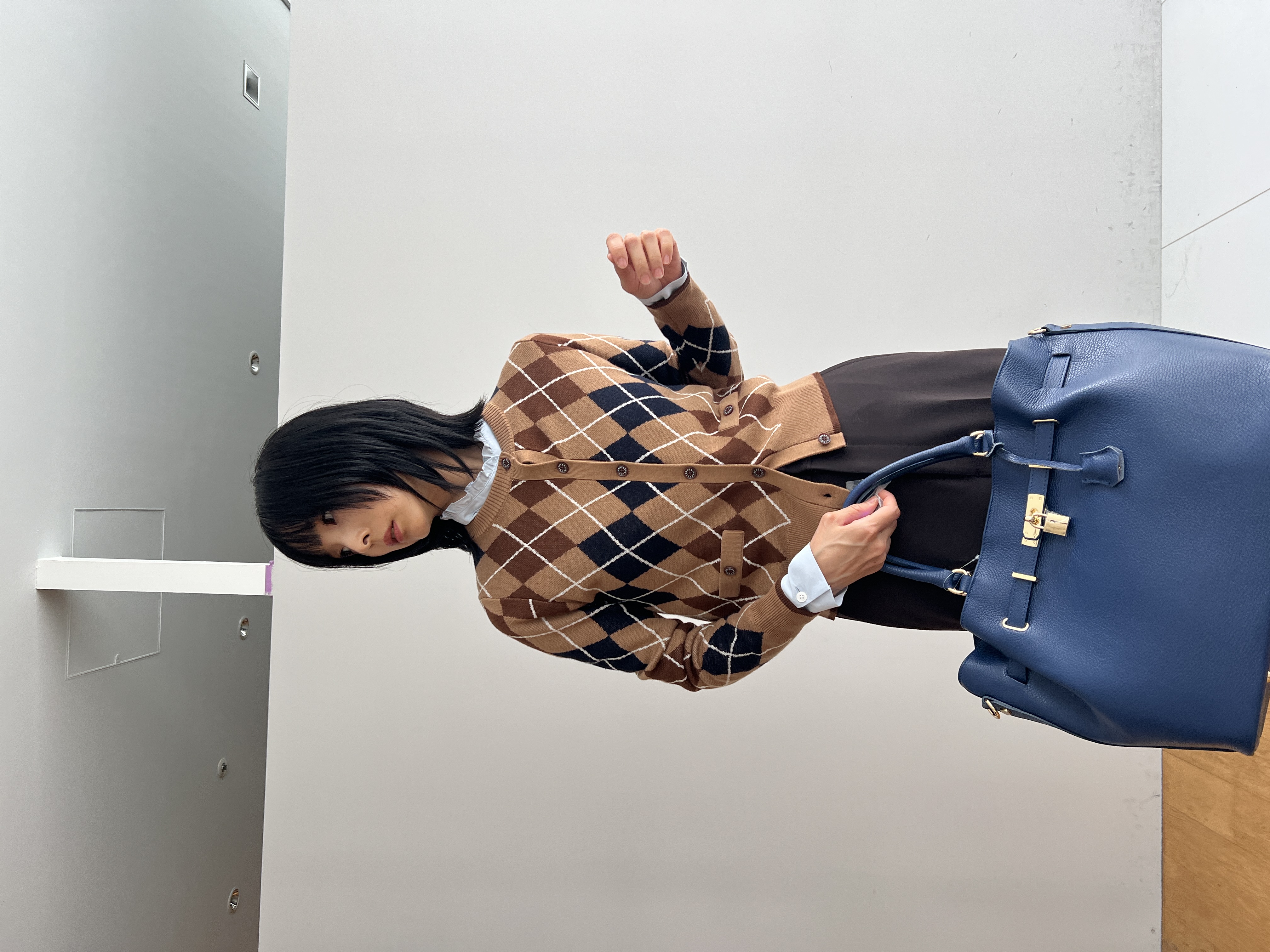 misaさんの「DRESSTERIOR｜【ウォッシャブル/通勤】スタンドフリル ブラウス」を使ったコーディネート