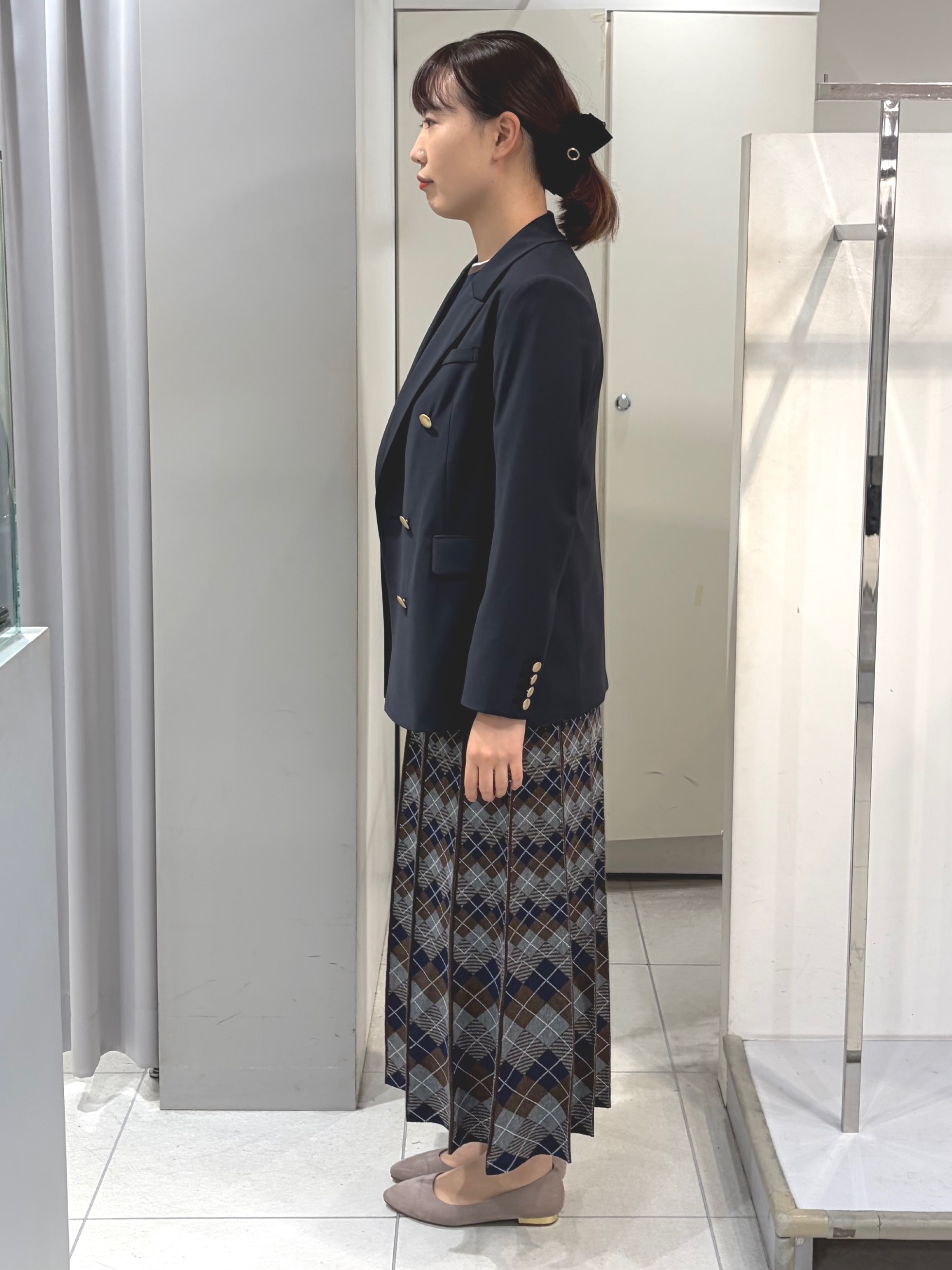 AZUSAさんの「Reflect｜【通勤】ダブルブレストジャケット」を使ったコーディネート